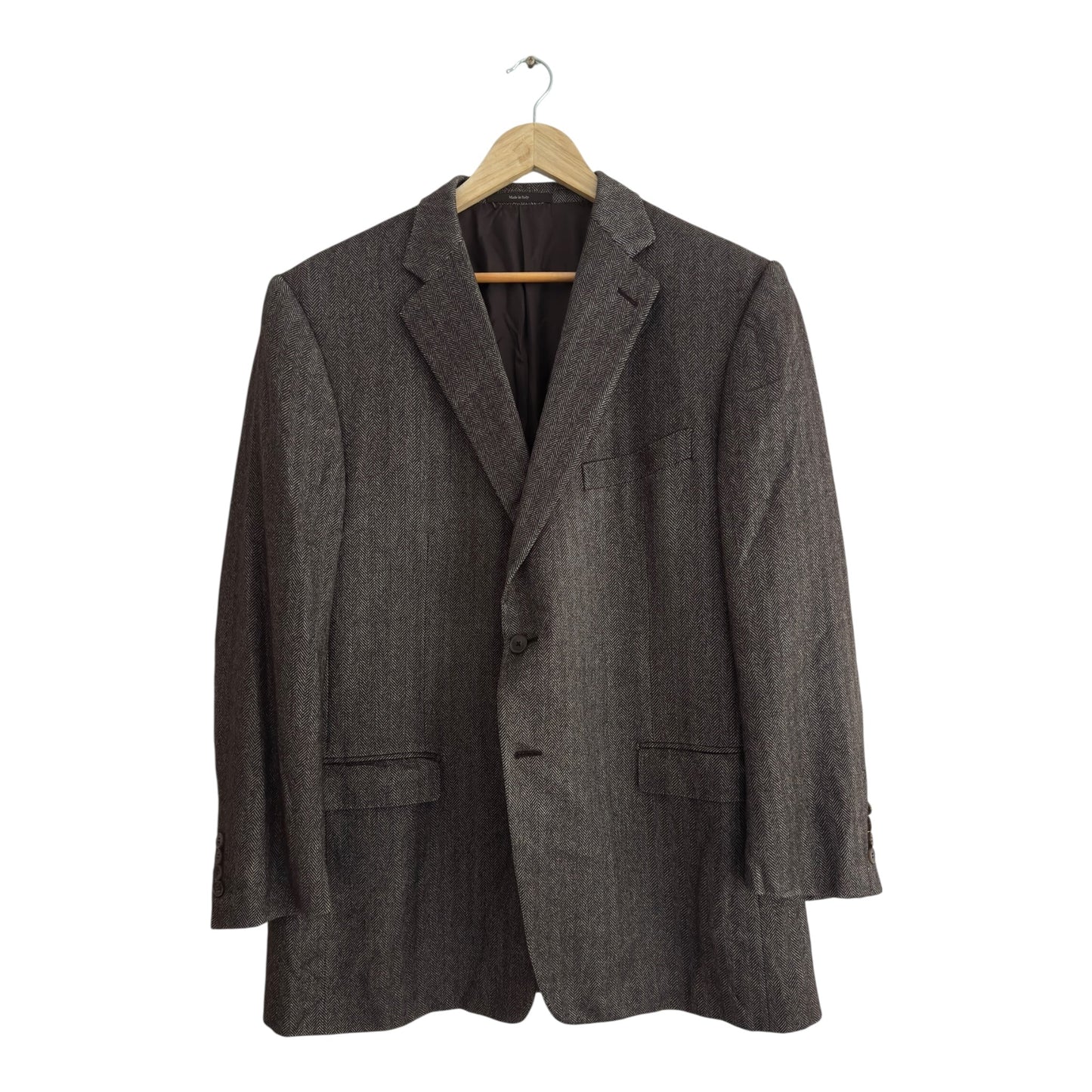 🧥 Sacou Vintage Ermenegildo Zegna – Cașmir & Mătase – Made in Italy – Mărime 58 (Oversized Fit) - anbracaminte