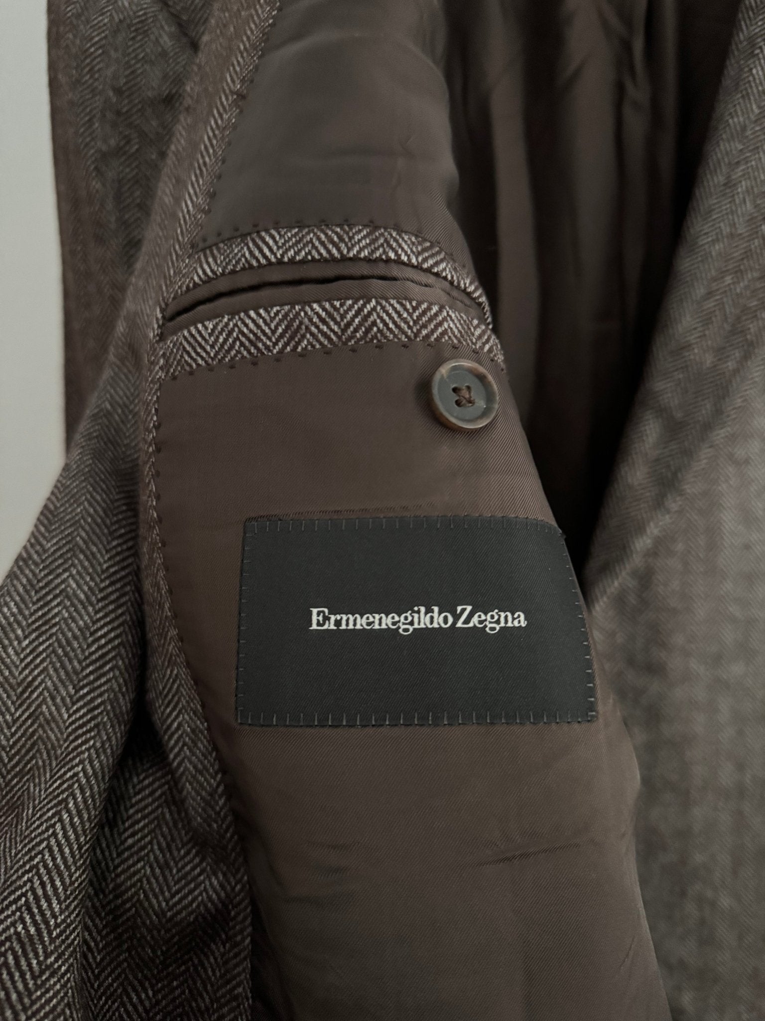 🧥 Sacou Vintage Ermenegildo Zegna – Cașmir & Mătase – Made in Italy – Mărime 58 (Oversized Fit) - anbracaminte