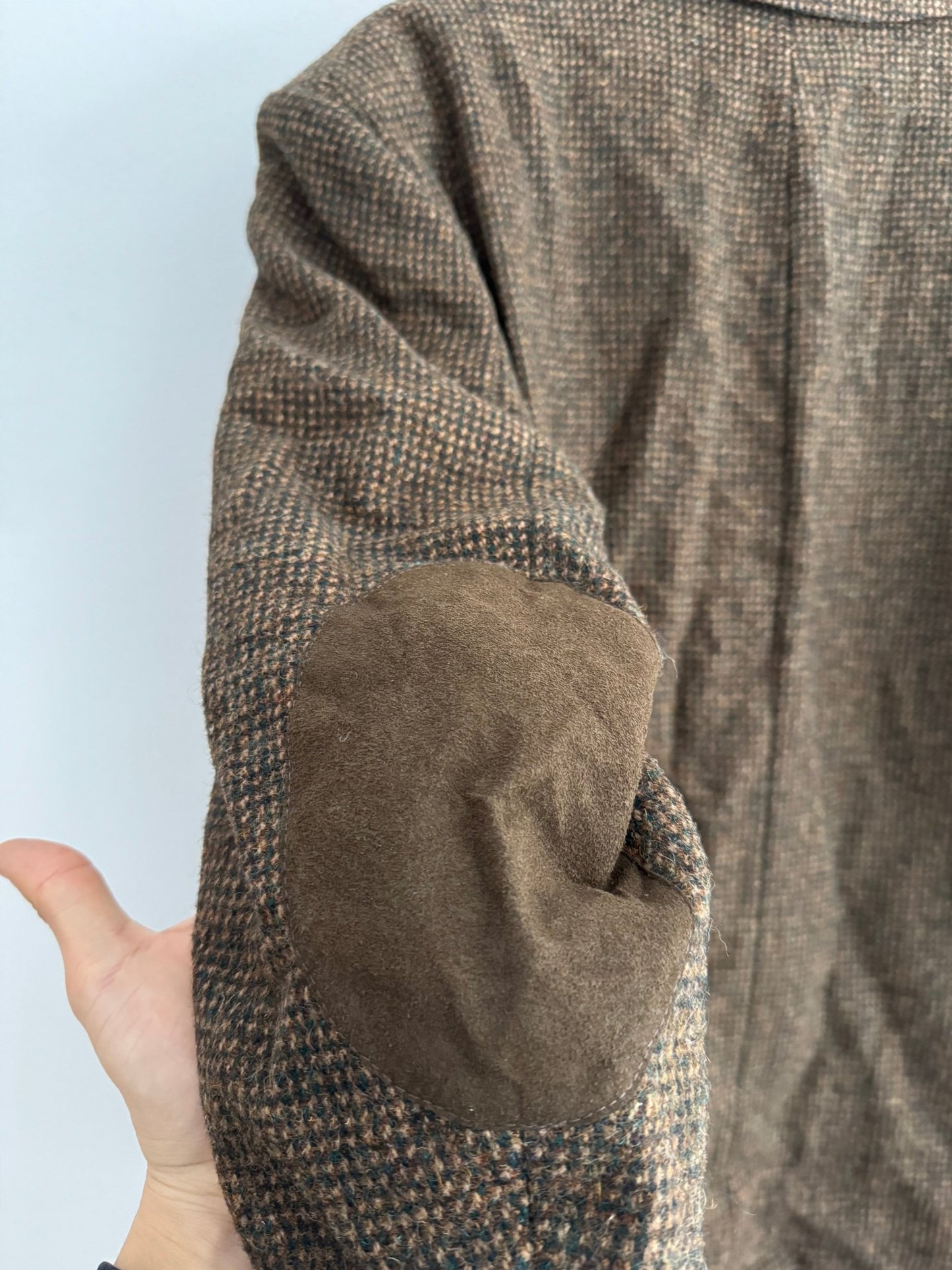 🧥 Sacou Vintage Harris Tweed din Lână – XL/XXL Bărbați - anbracaminte
