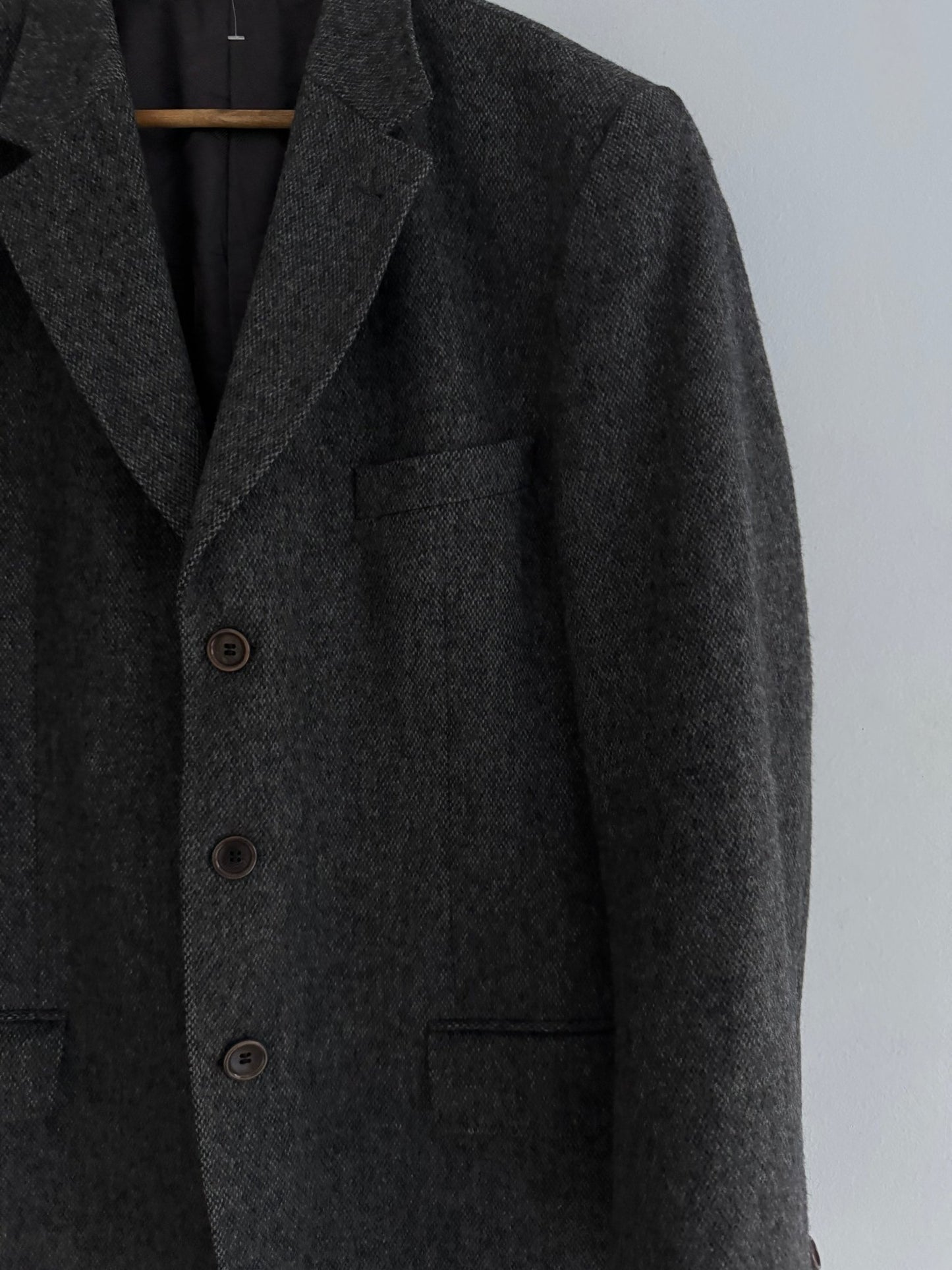 👔 🧥 Sacou Vintage Kenzo Homme Gri – Mărime XL–XXL - anbracaminte