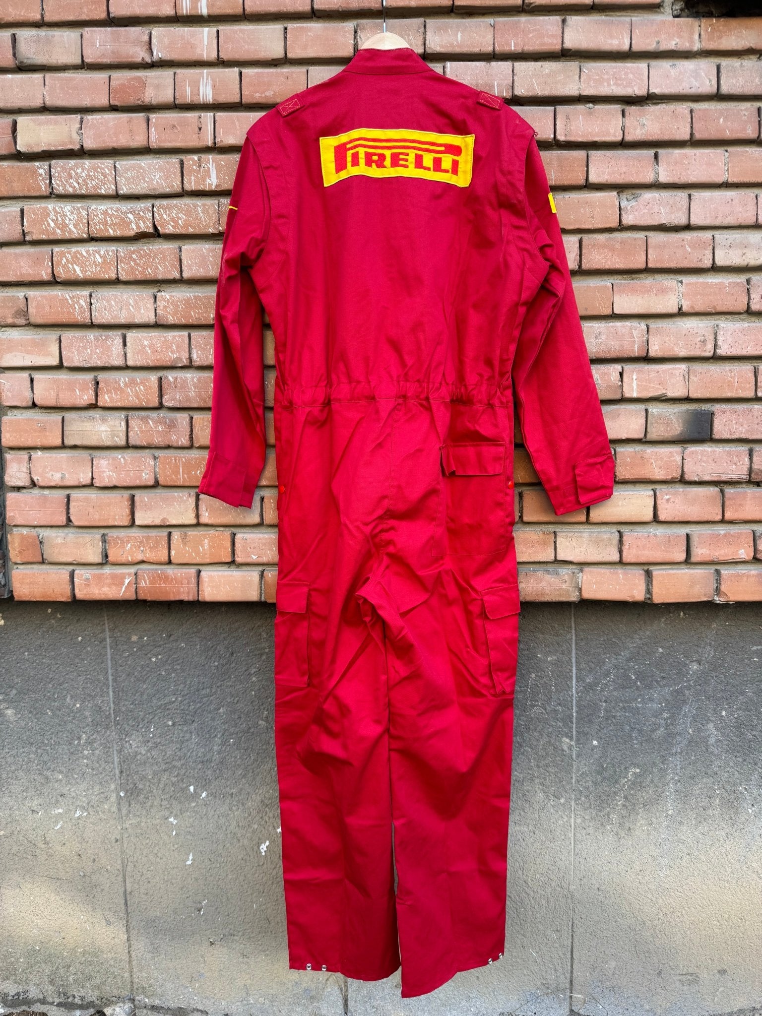 🏎️ Salopetă Vintage Mecanic Pirelli – XL - anbracaminte