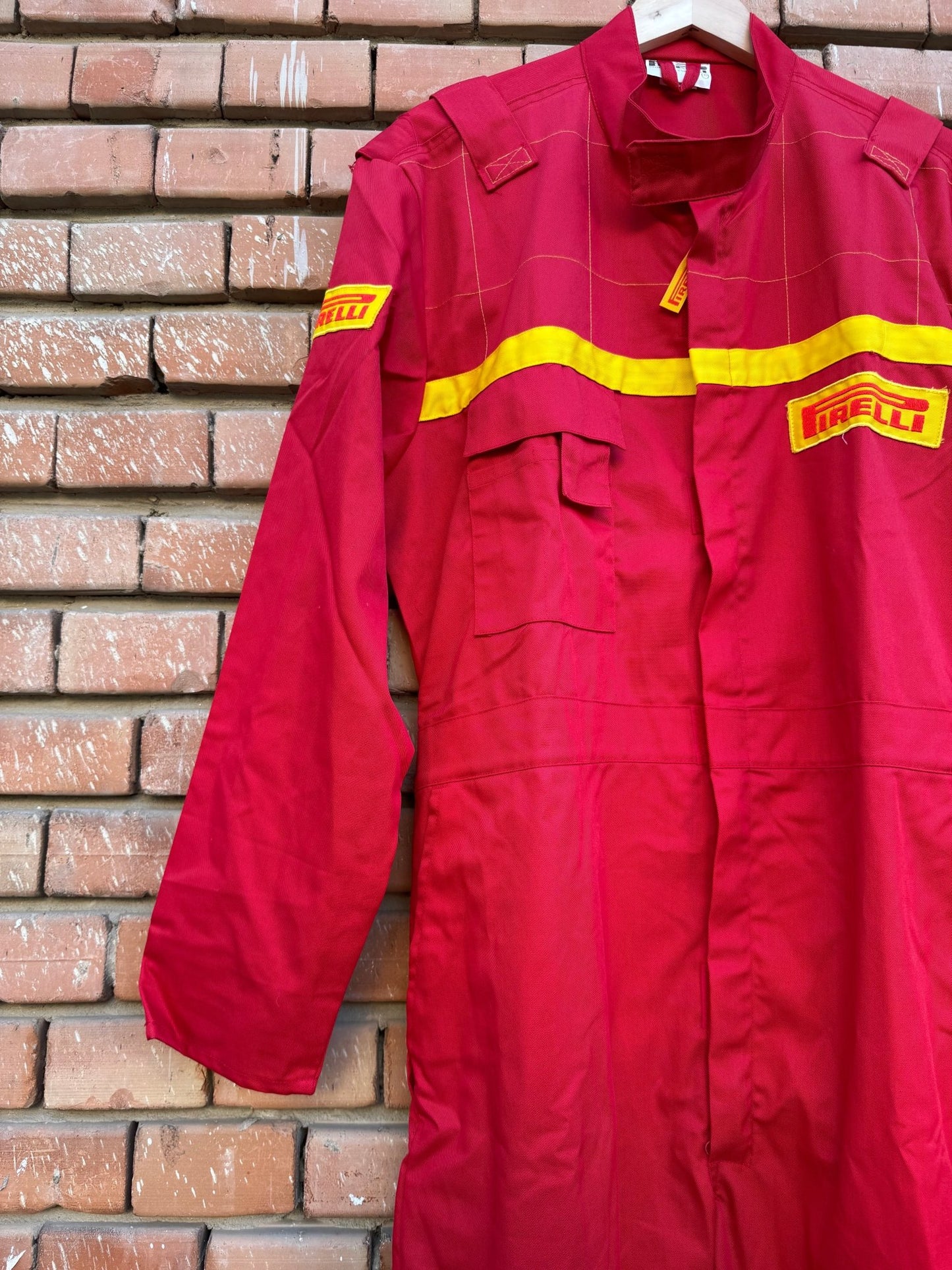 🏎️ Salopetă Vintage Mecanic Pirelli – XL - anbracaminte