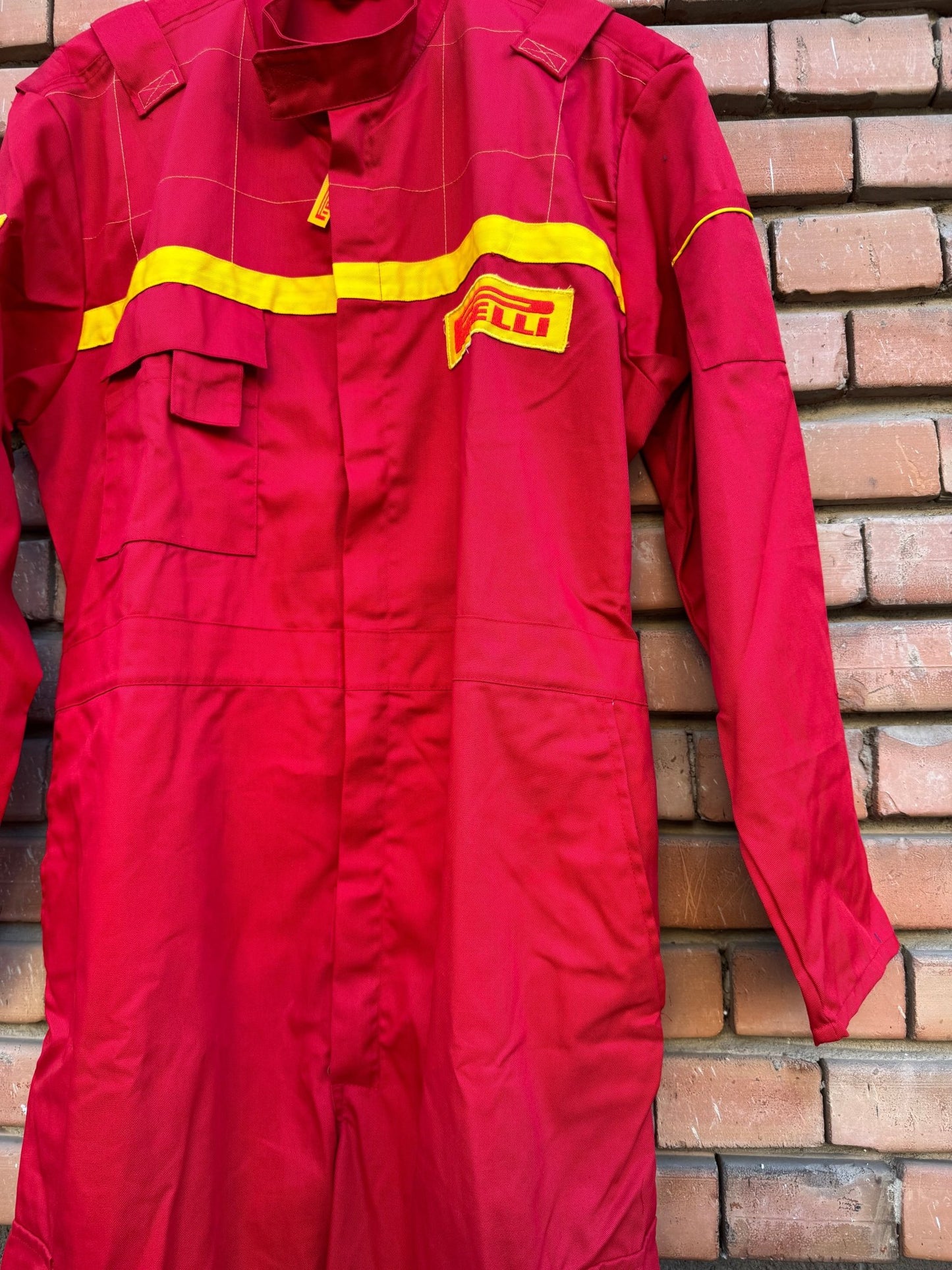 🏎️ Salopetă Vintage Mecanic Pirelli – XL - anbracaminte