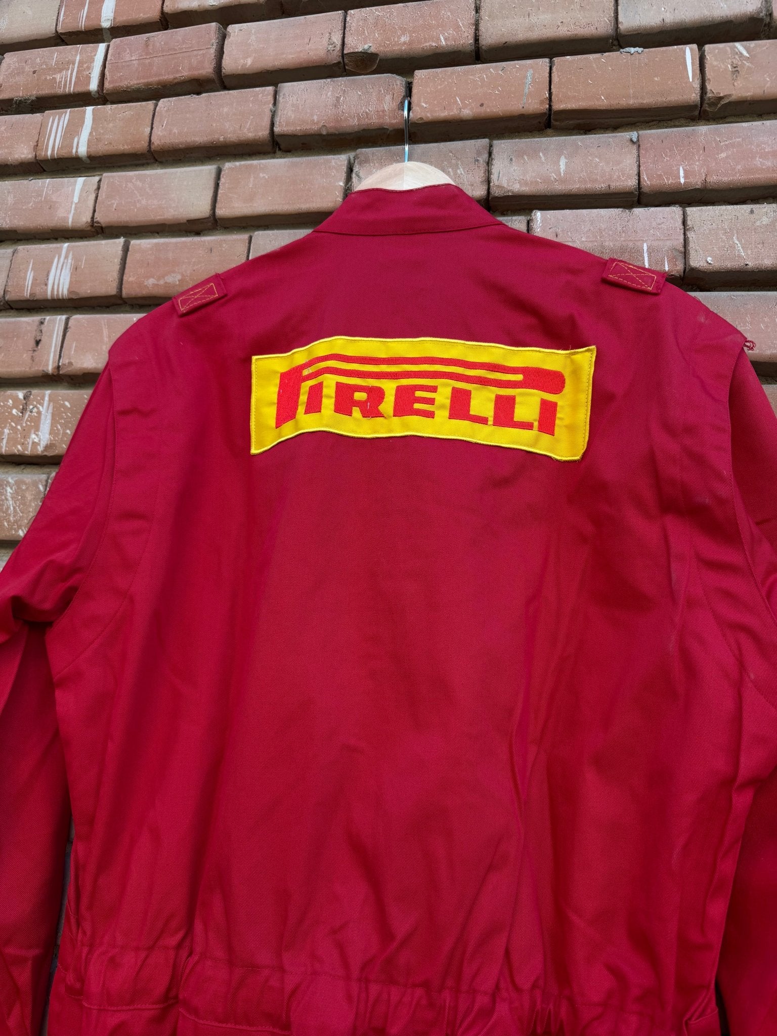 🏎️ Salopetă Vintage Mecanic Pirelli – XL - anbracaminte