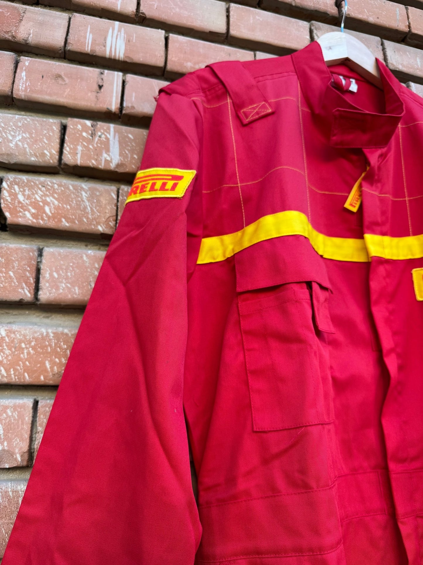 🏎️ Salopetă Vintage Mecanic Pirelli – XL - anbracaminte