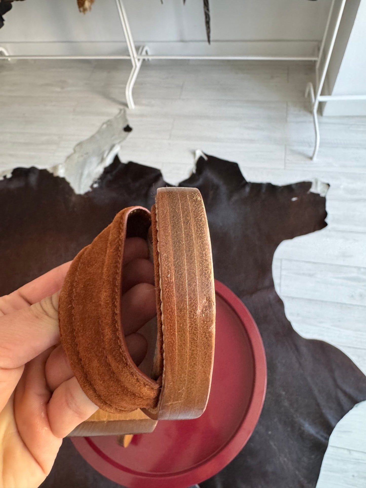 👡 Sandale Miu Miu din Suede Maro – EU 38 – Made in Italy - anbracaminte