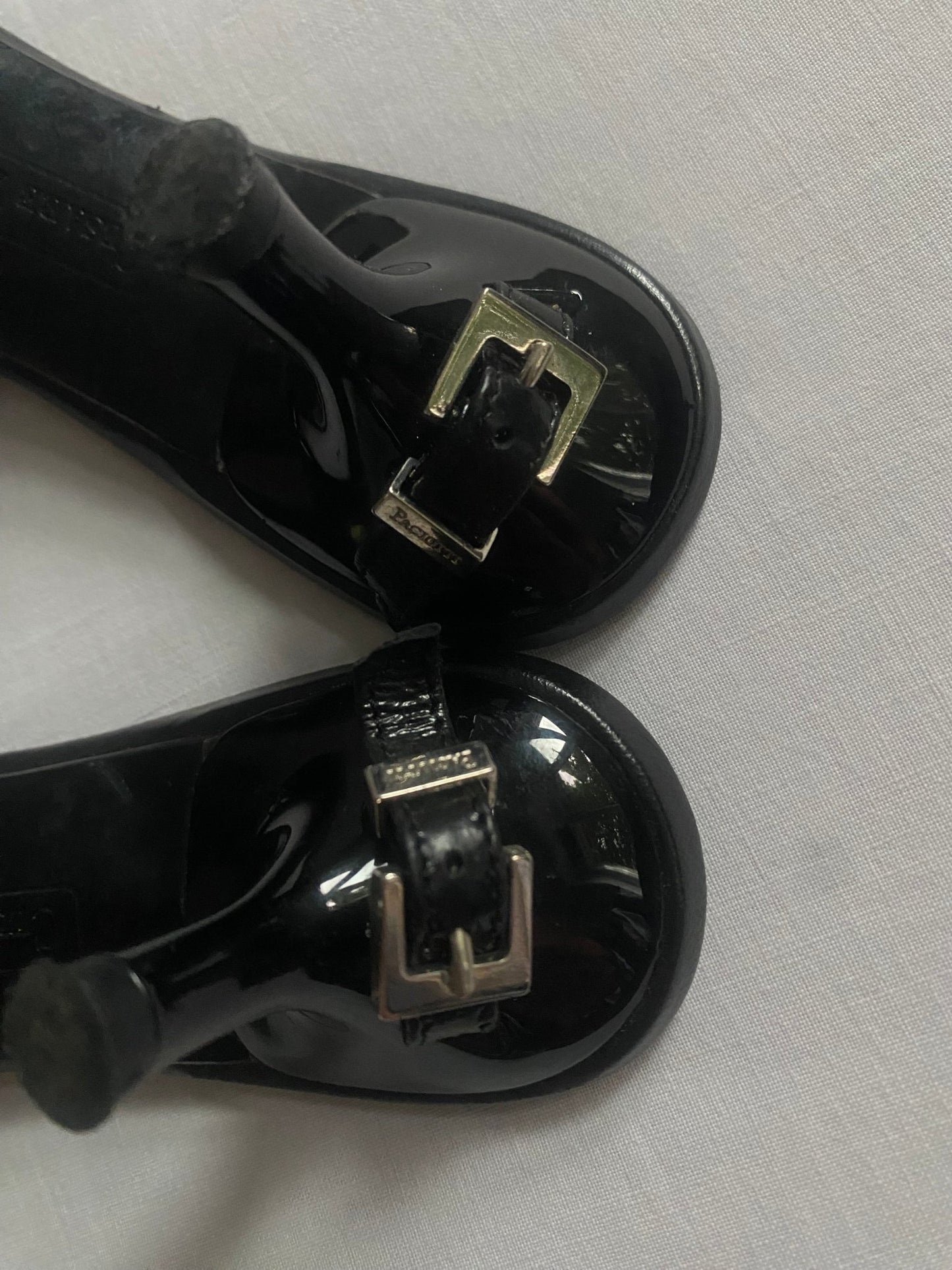 Sandale Y2K Cesare Paciotti din Piele Neagră – Made in Italy 👡🖤 - anbracaminte