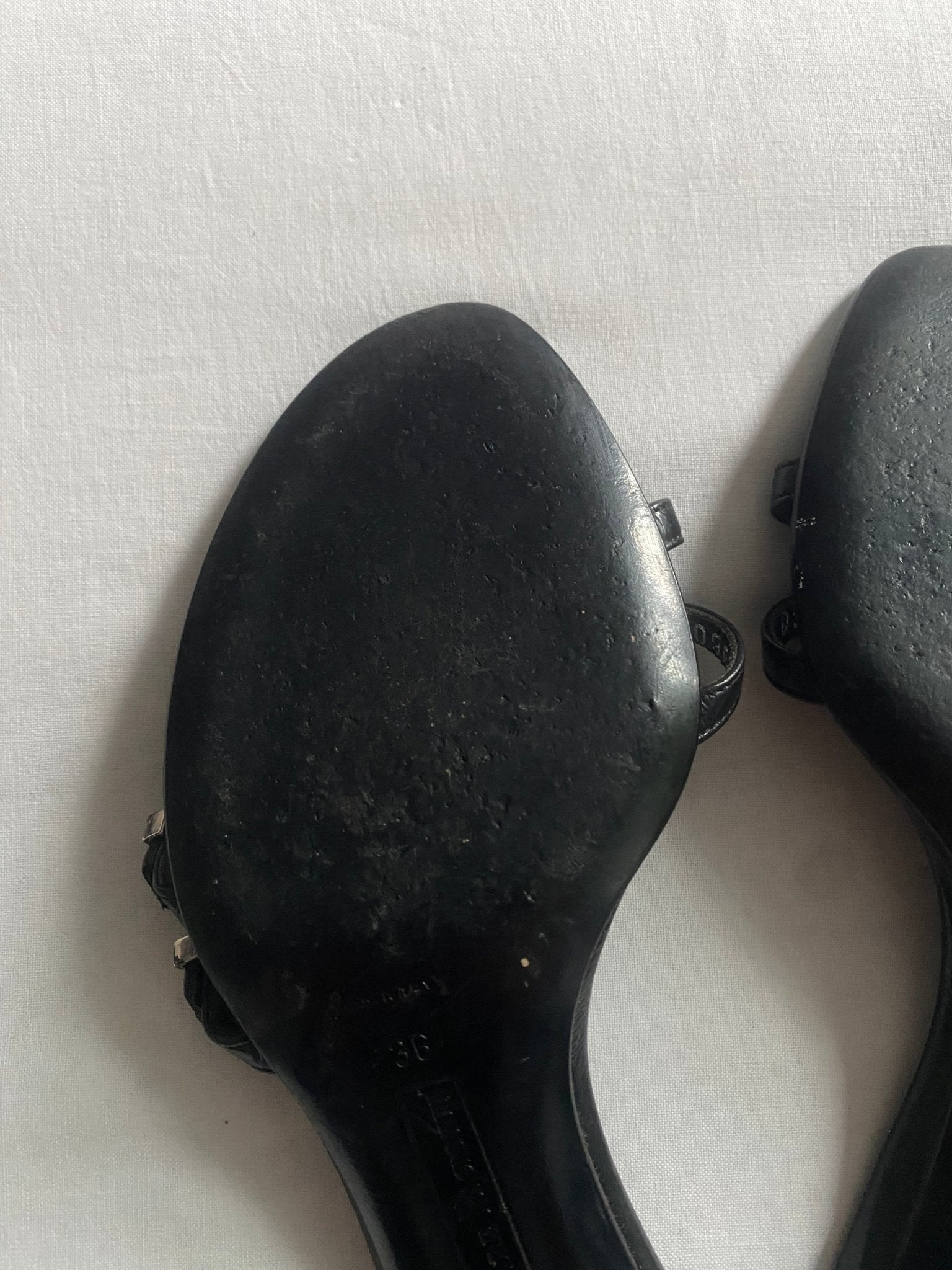 Sandale Y2K Cesare Paciotti din Piele Neagră – Made in Italy 👡🖤 - anbracaminte