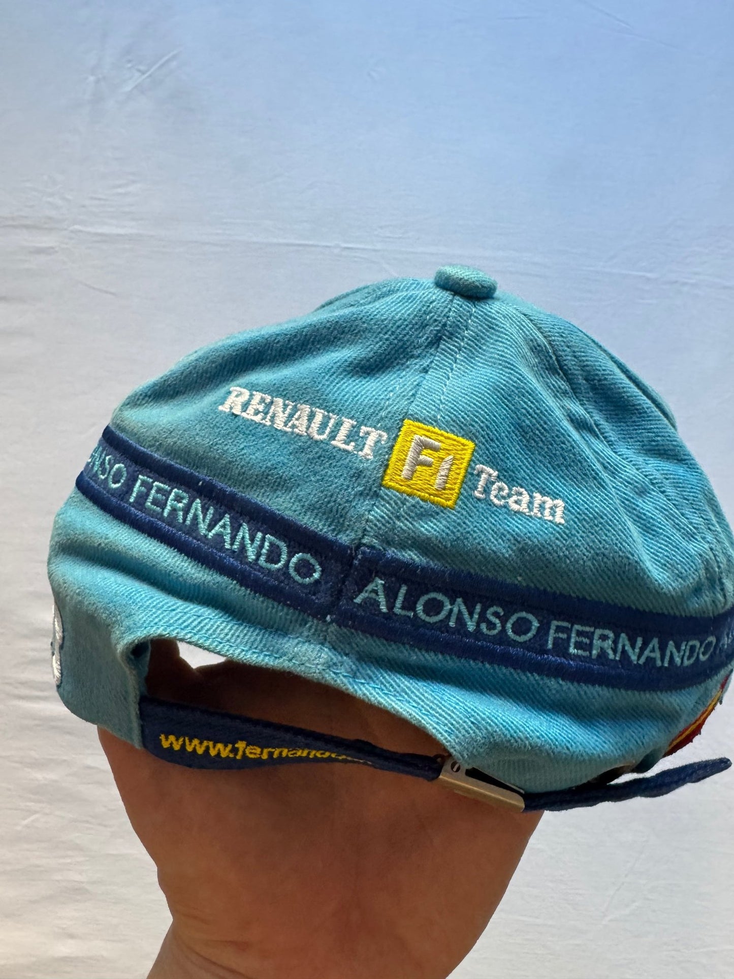 🇪🇸 Șapcă Vintage Fernando Alonso Renault F1 Team Racing Team – OSFA - anbracaminte