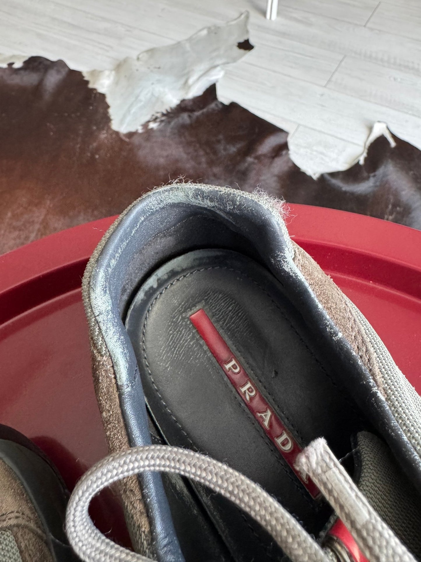 👟 Sneakers Vintage Prada America’s Cup Suede – UK 11 - anbracaminte