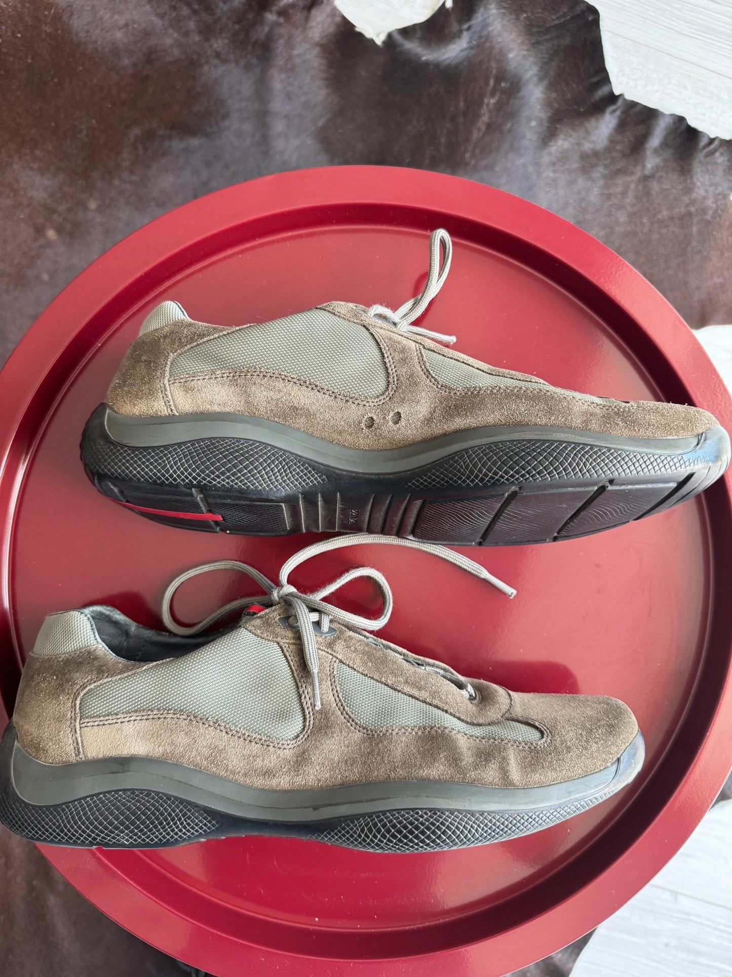 👟 Sneakers Vintage Prada America’s Cup Suede – UK 11 - anbracaminte