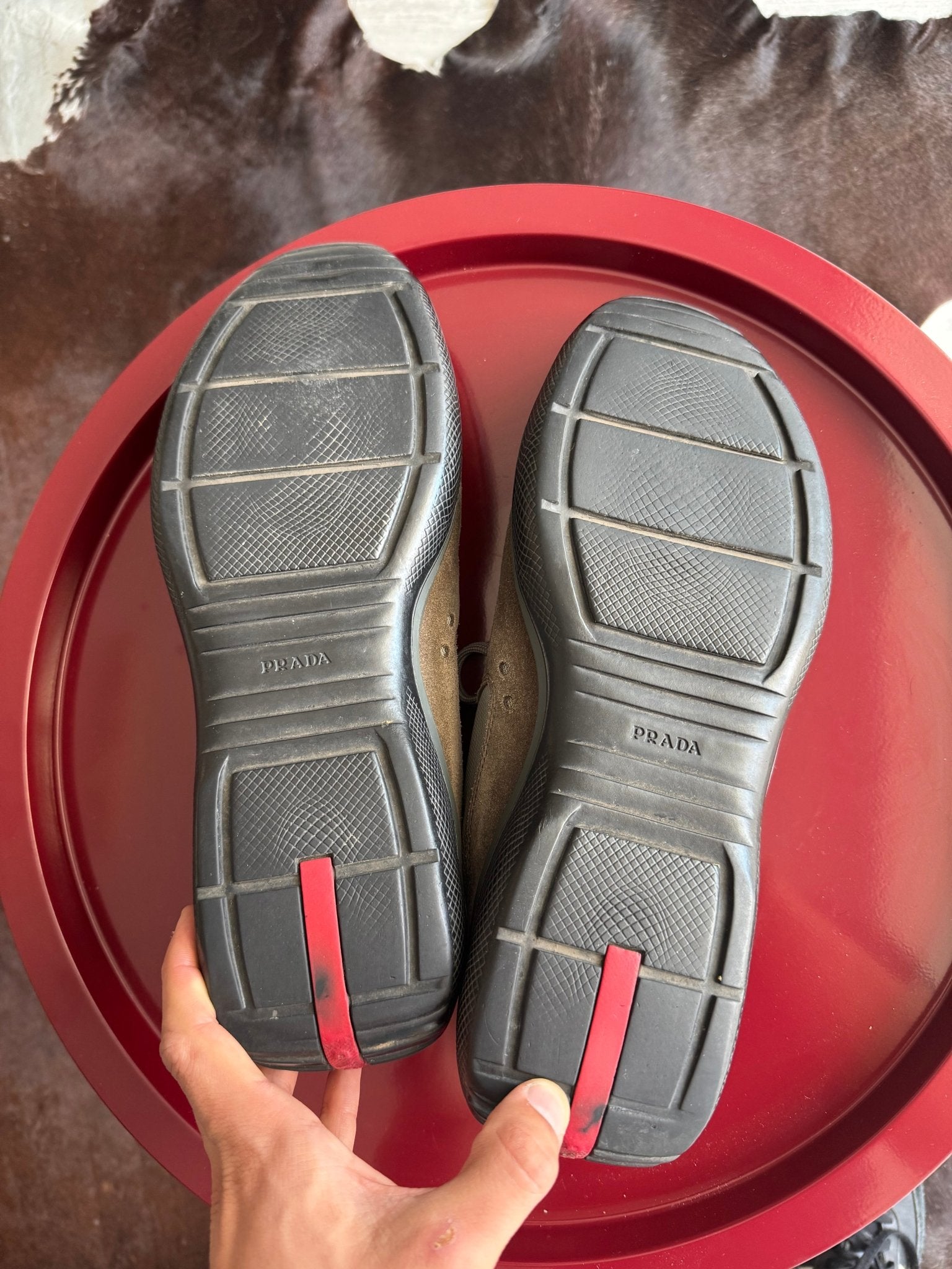 👟 Sneakers Vintage Prada America’s Cup Suede – UK 11 - anbracaminte