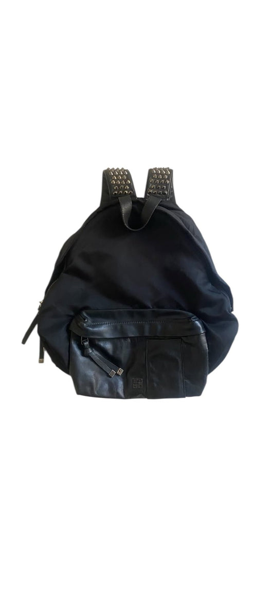 SS 2004 Givenchy by Riccardo Tisci Nylon and Lamb Leather Backpack - anbracaminte