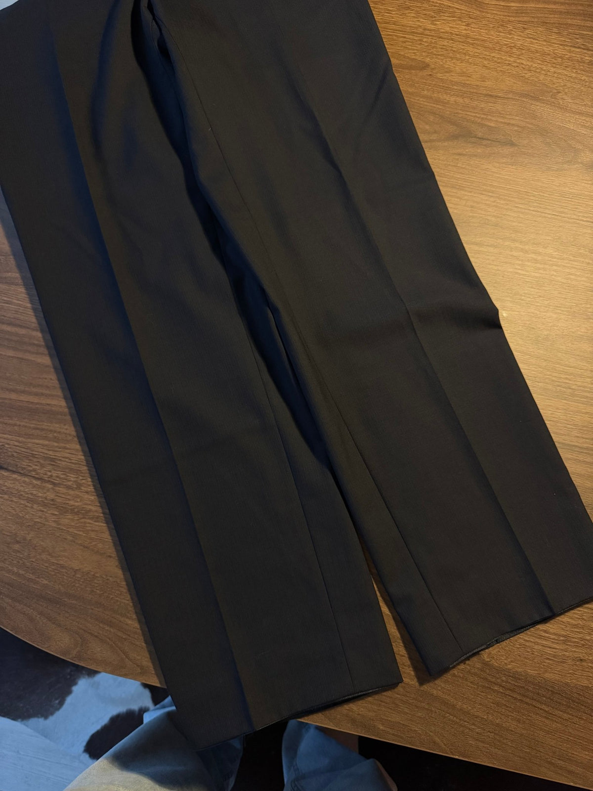 Tommy Hilfiger Pantaloni Lână Bleumarin Bărbați | EU 50 - anbracaminte