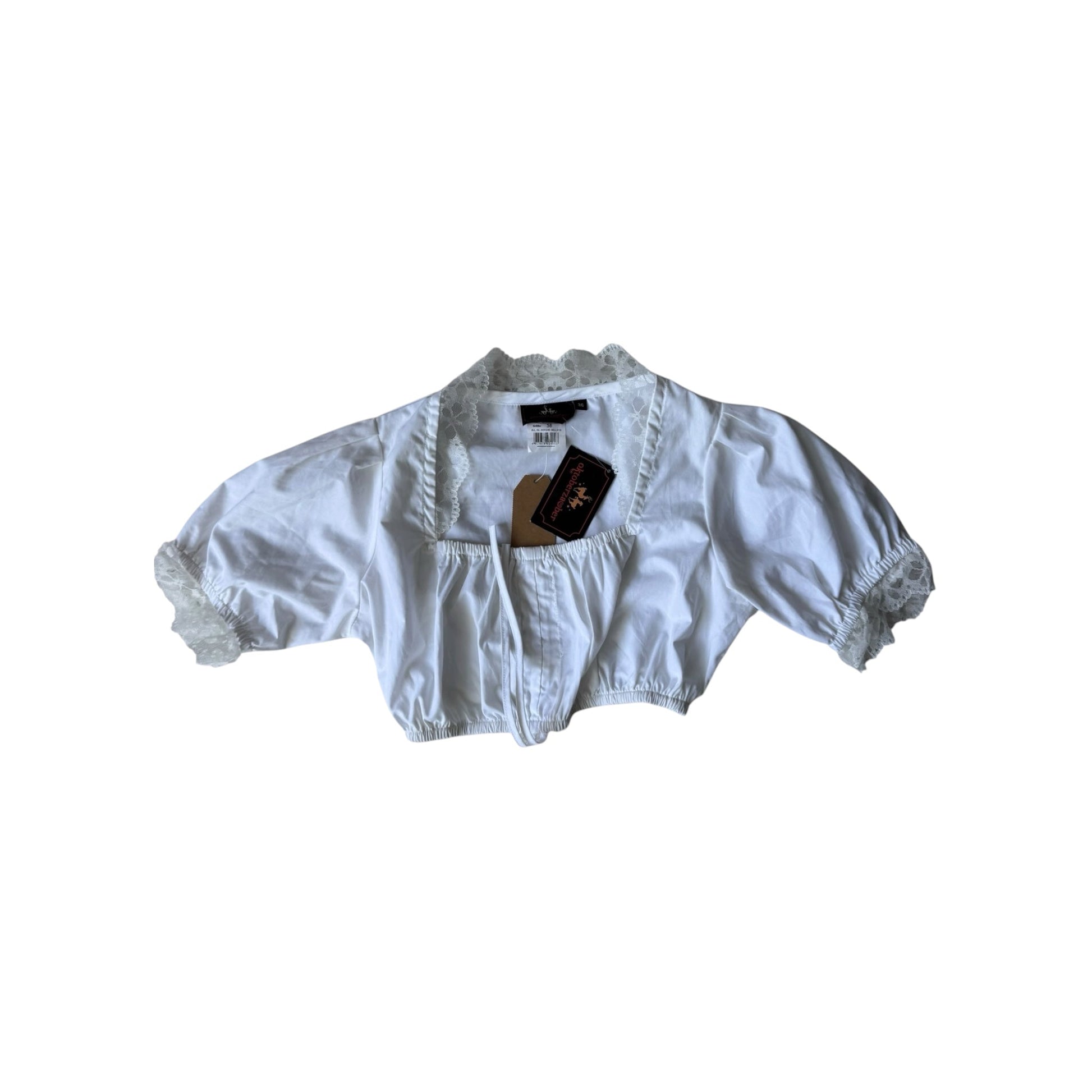 🍺 Top Damă Oktoberfest Style Alb – EU 36 (S) – New With Tags - anbracaminte