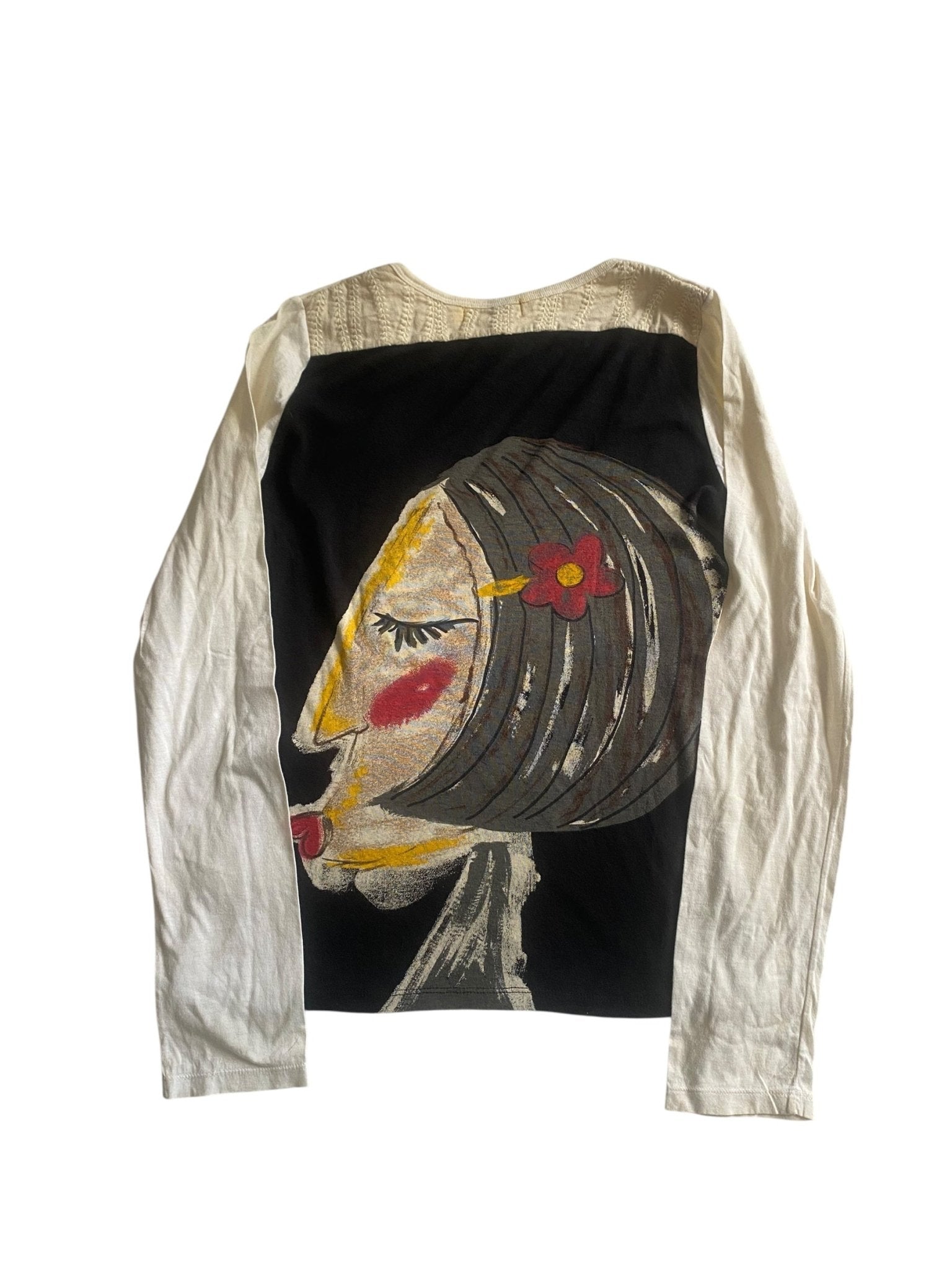 👚 Top Imprimat Custo Barcelona – Mărime XS, Femei - anbracaminte