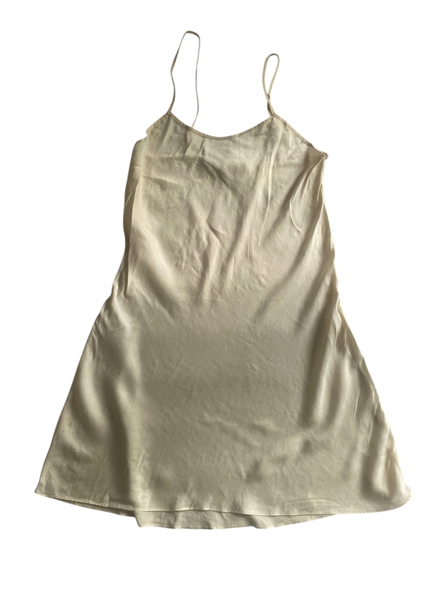 🤍 Top Vintage Alb din Mătase – Mărime M – Stil Clasic - anbracaminte