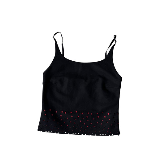 🖤 Top Vintage Closed Black Virgin Wool – S – Made in Italy - anbracaminte