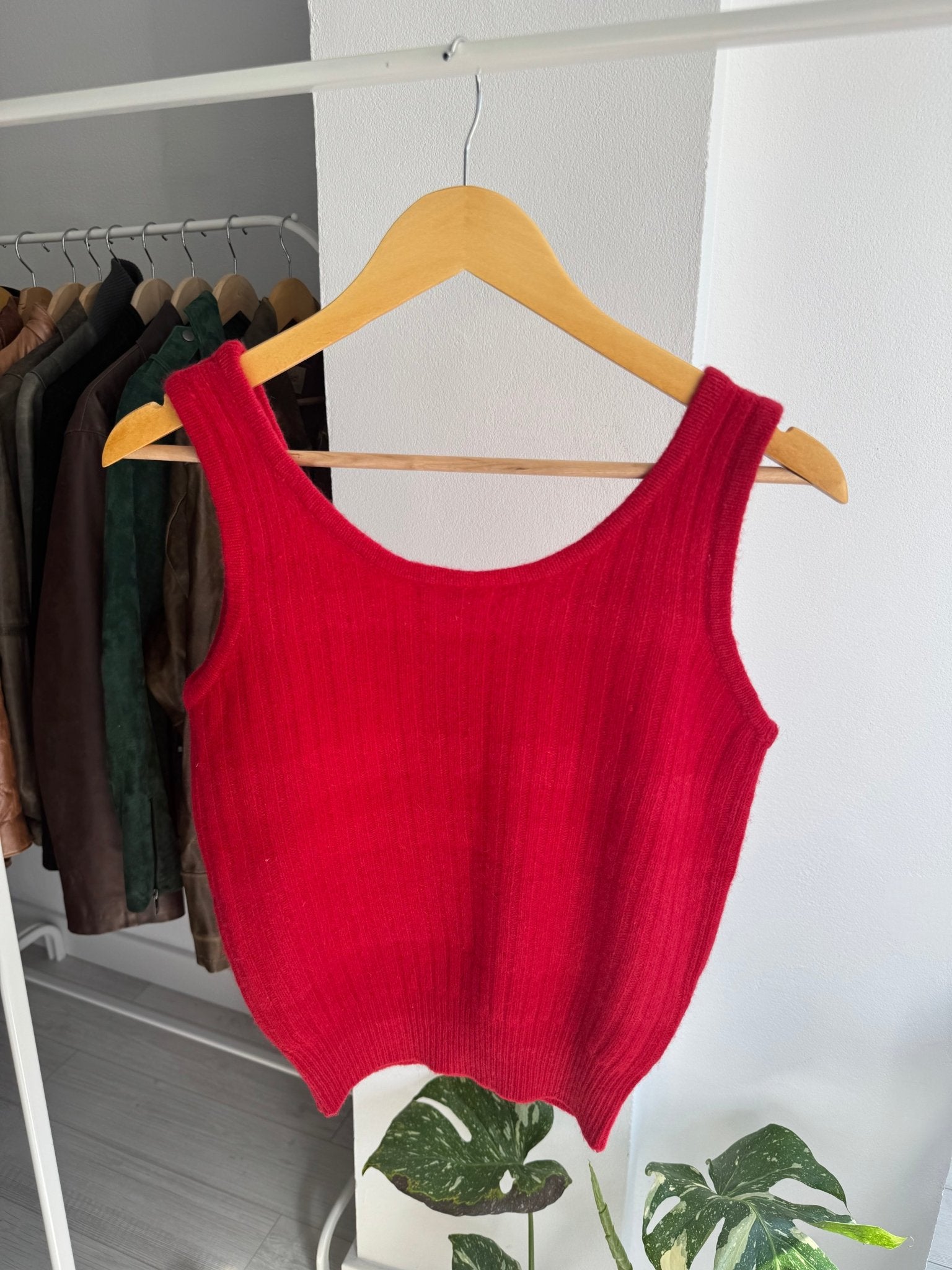 🍒 Top Vintage Damă din Lână & Angora cu Paiete – L – Made in Italy - anbracaminte