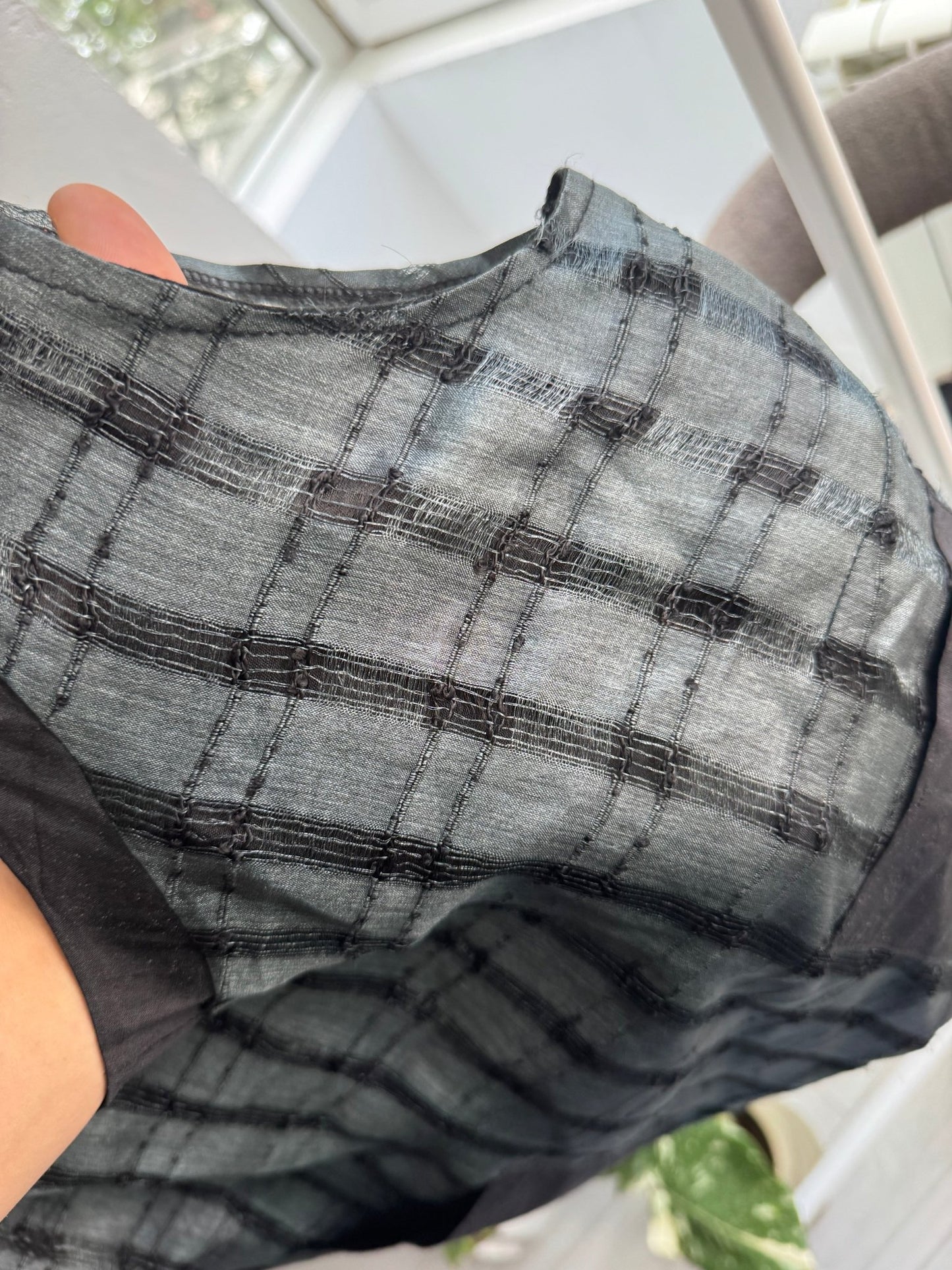 ✨ Top Vintage din Mătase & Bumbac cu Finish Distressed – S Damă – Made in Italy - anbracaminte