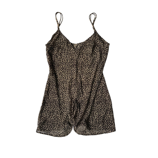 🐆 Top Y2K Animal Print Mesh – EU 38 (S/M) – Made in Italy - anbracaminte