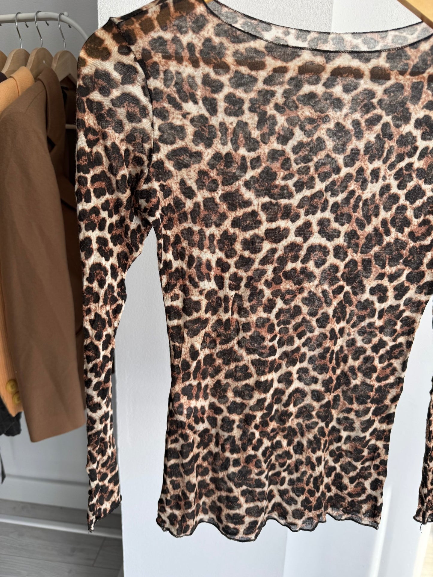 🐆 Top Y2K Animal Print – One Size – Made in Italy - anbracaminte