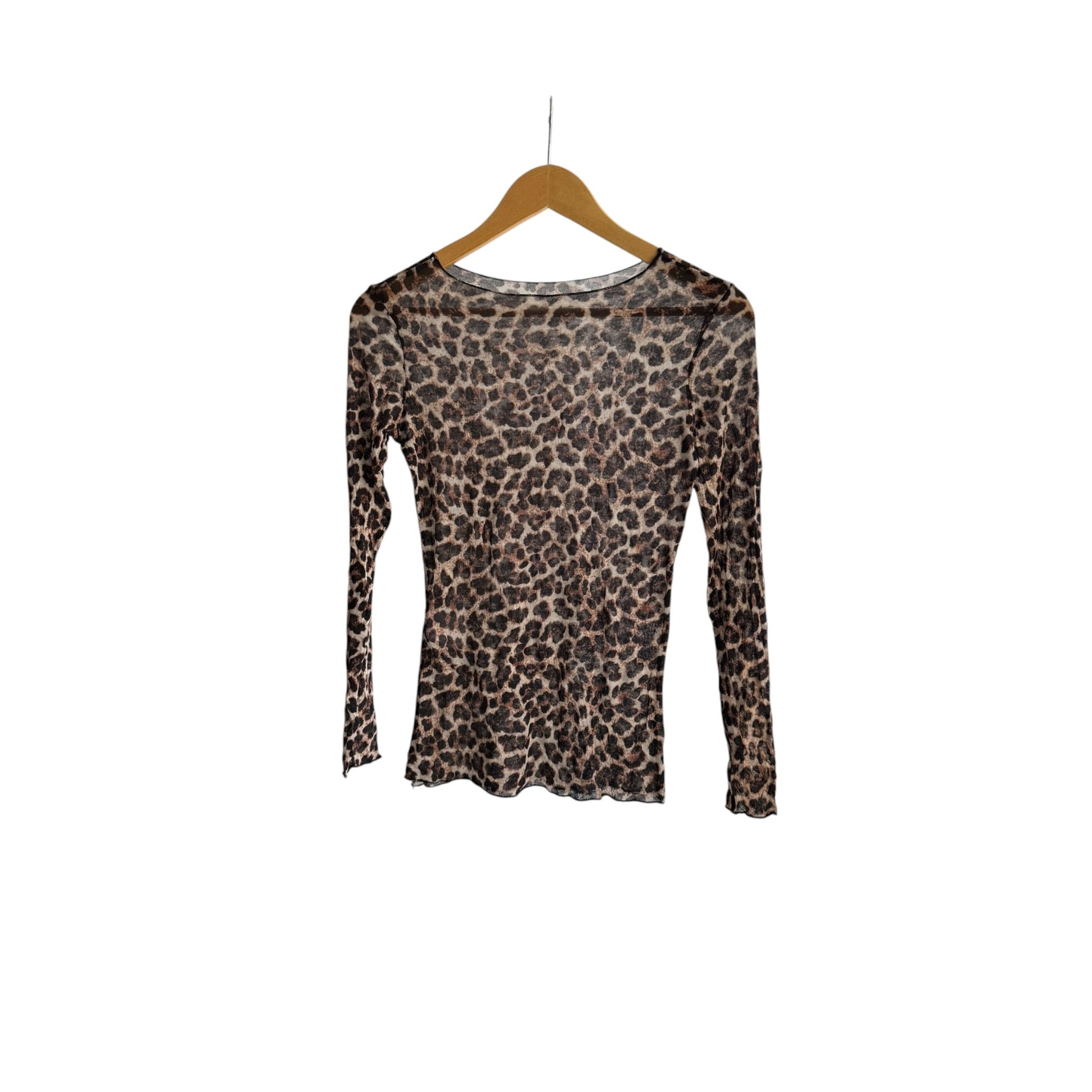 🐆 Top Y2K Animal Print – One Size – Made in Italy - anbracaminte