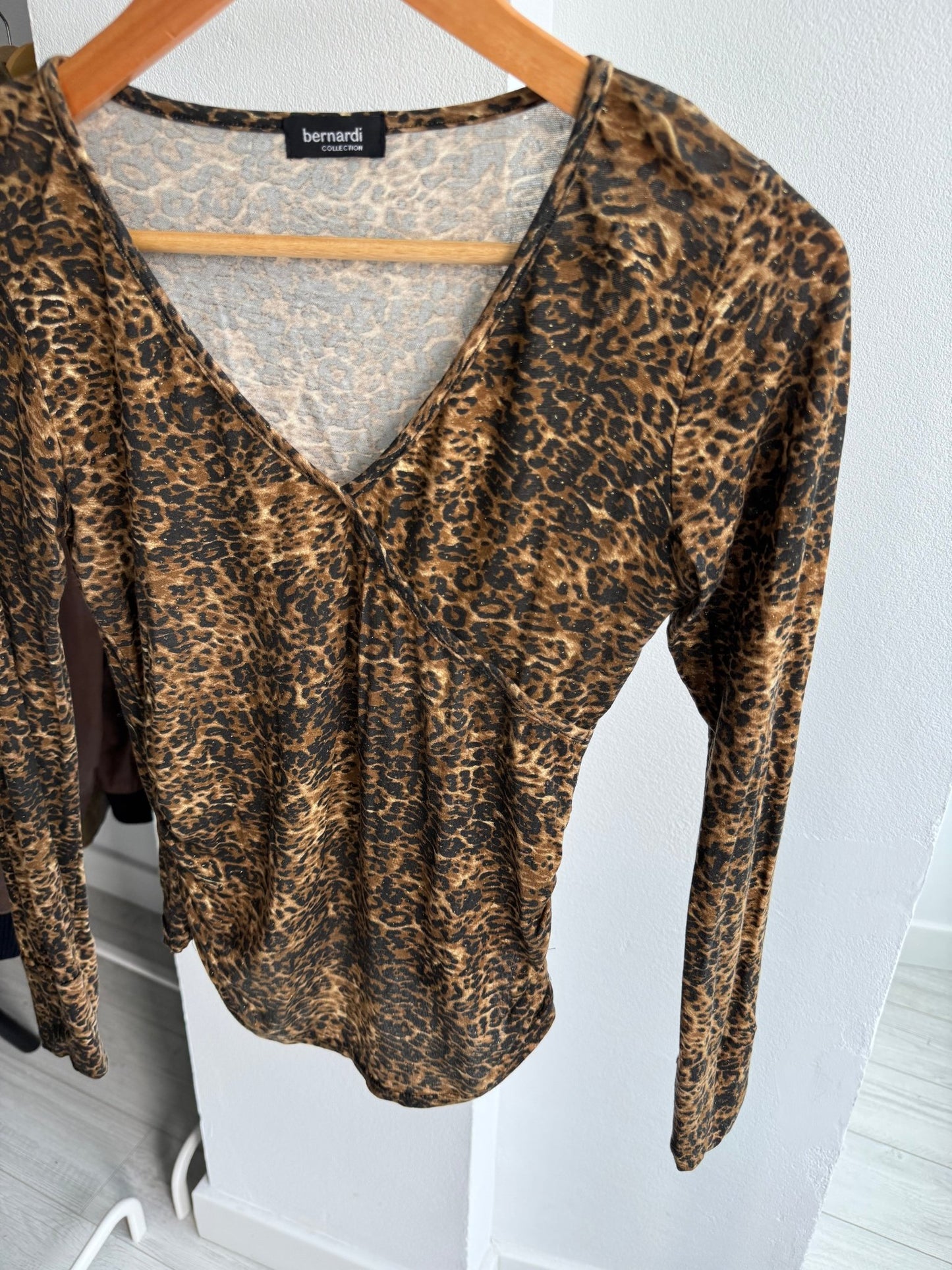 🐆 Top Y2K Animal Print – XS/S Damă - anbracaminte