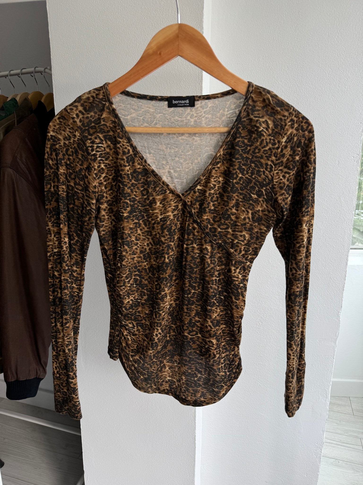 🐆 Top Y2K Animal Print – XS/S Damă - anbracaminte