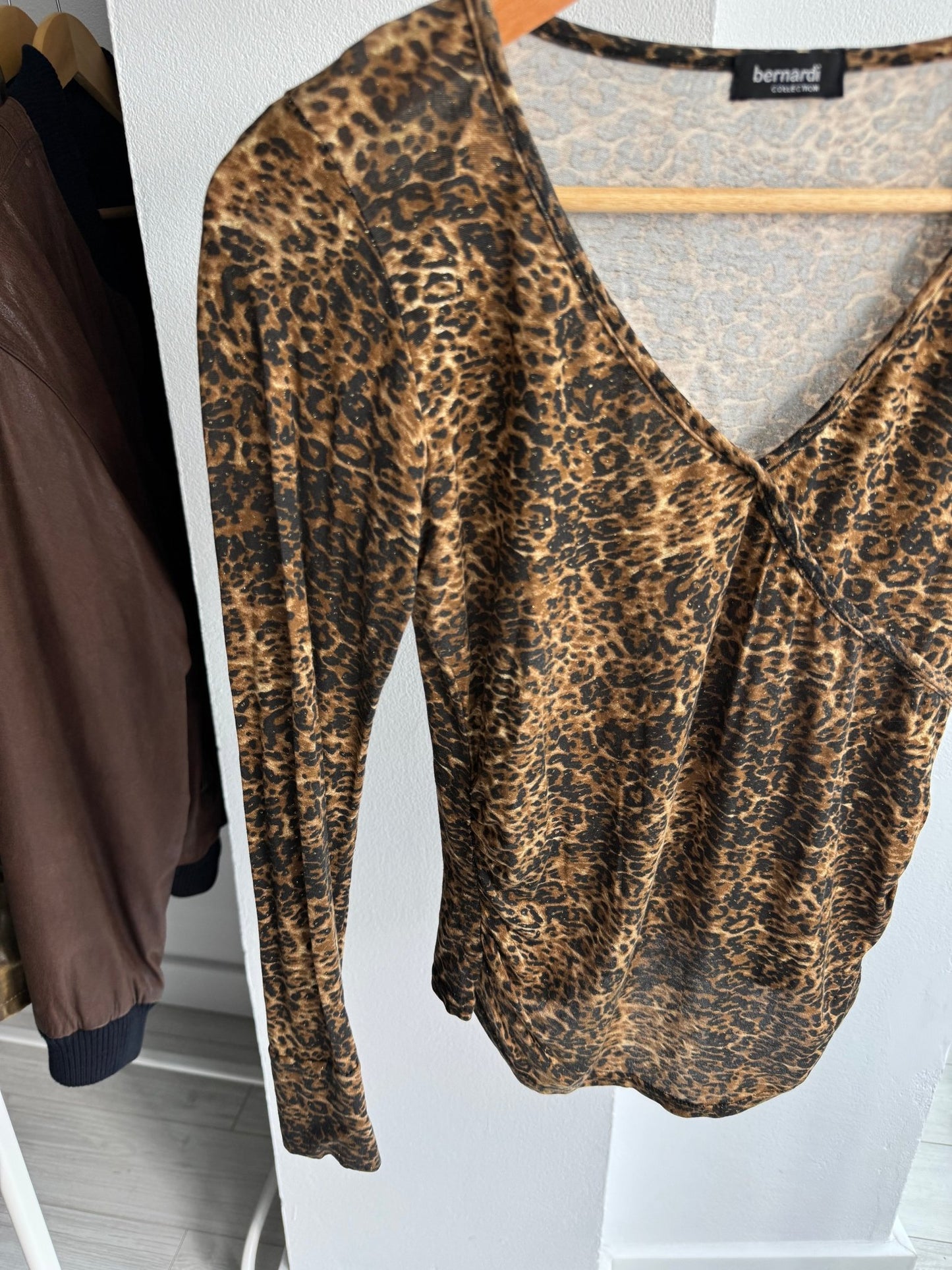 🐆 Top Y2K Animal Print – XS/S Damă - anbracaminte