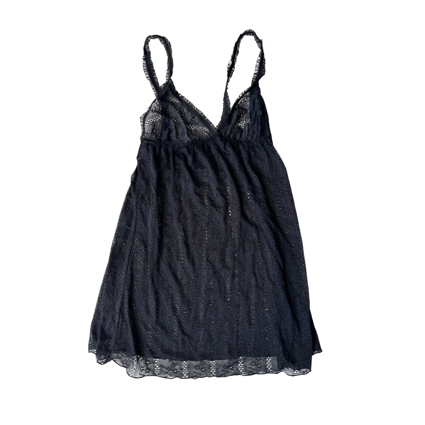 🖤 Top Y2K Black Lace – XS/S Damă - anbracaminte