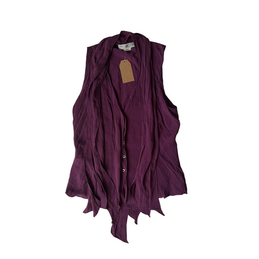✨ Top Y2K Blunauta din Mătase – IT 42 (S/M Damă) – Made in Italy - anbracaminte