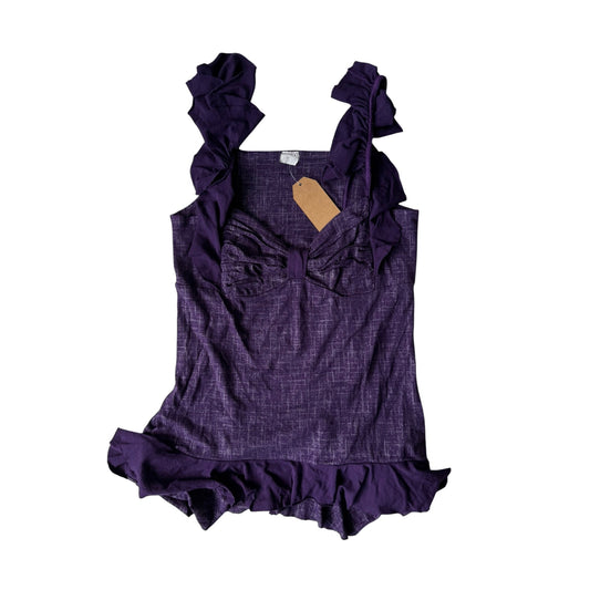 ✨ Top Y2K Bow Tie – XS/S Damă - anbracaminte