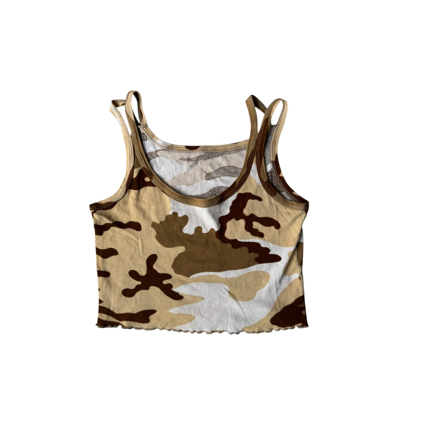 🪖 Top Y2K Camo Printed Crop – XS/S Damă - anbracaminte