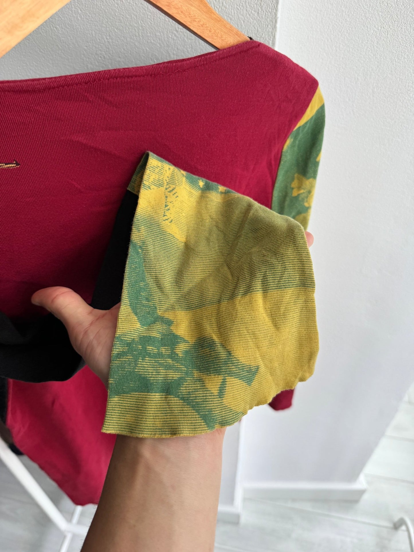 🎪 Top Y2K Damă Cirque du Soleil Printed – M – Made in Canada - anbracaminte