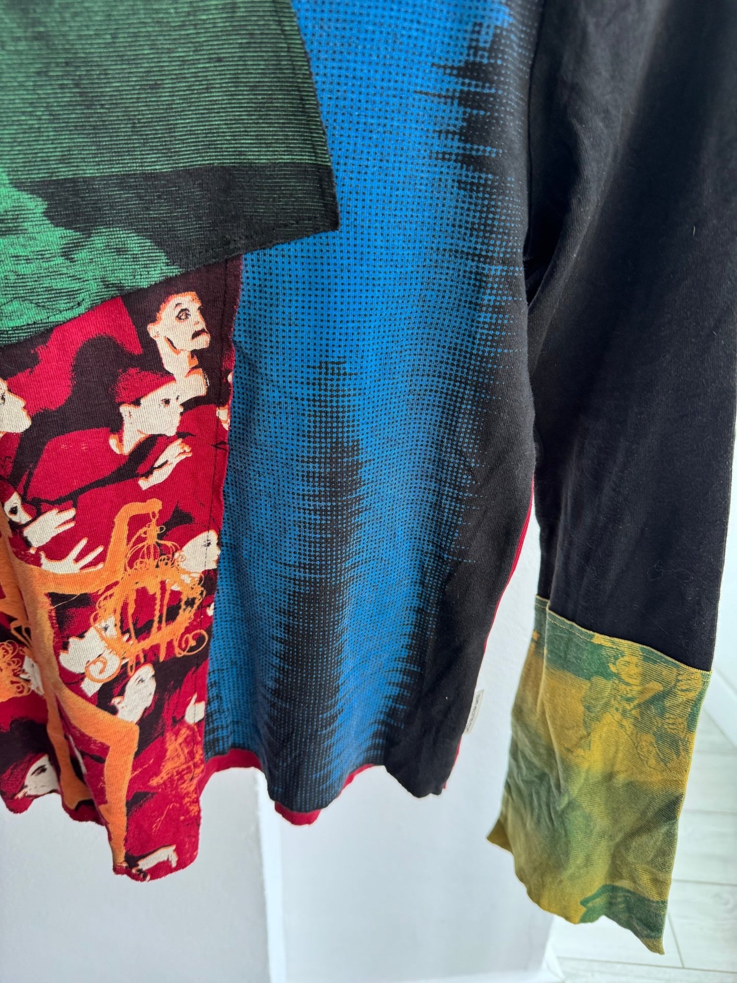 🎪 Top Y2K Damă Cirque du Soleil Printed – M – Made in Canada - anbracaminte