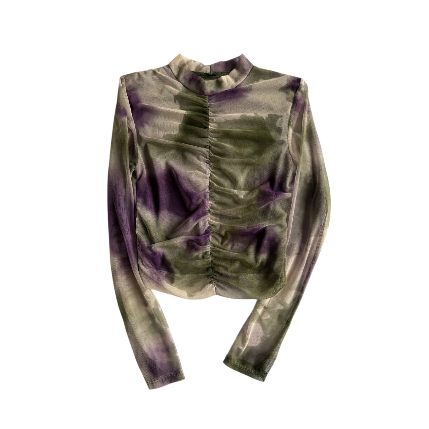 ✨ Top Y2K din Mesh cu Print – Made in Italy – S - anbracaminte