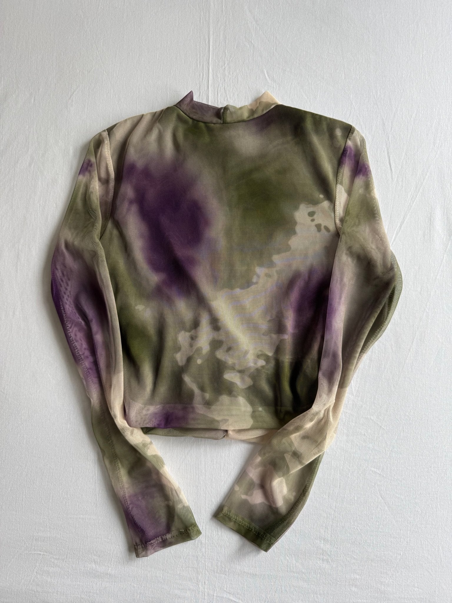 ✨ Top Y2K din Mesh cu Print – Made in Italy – S - anbracaminte