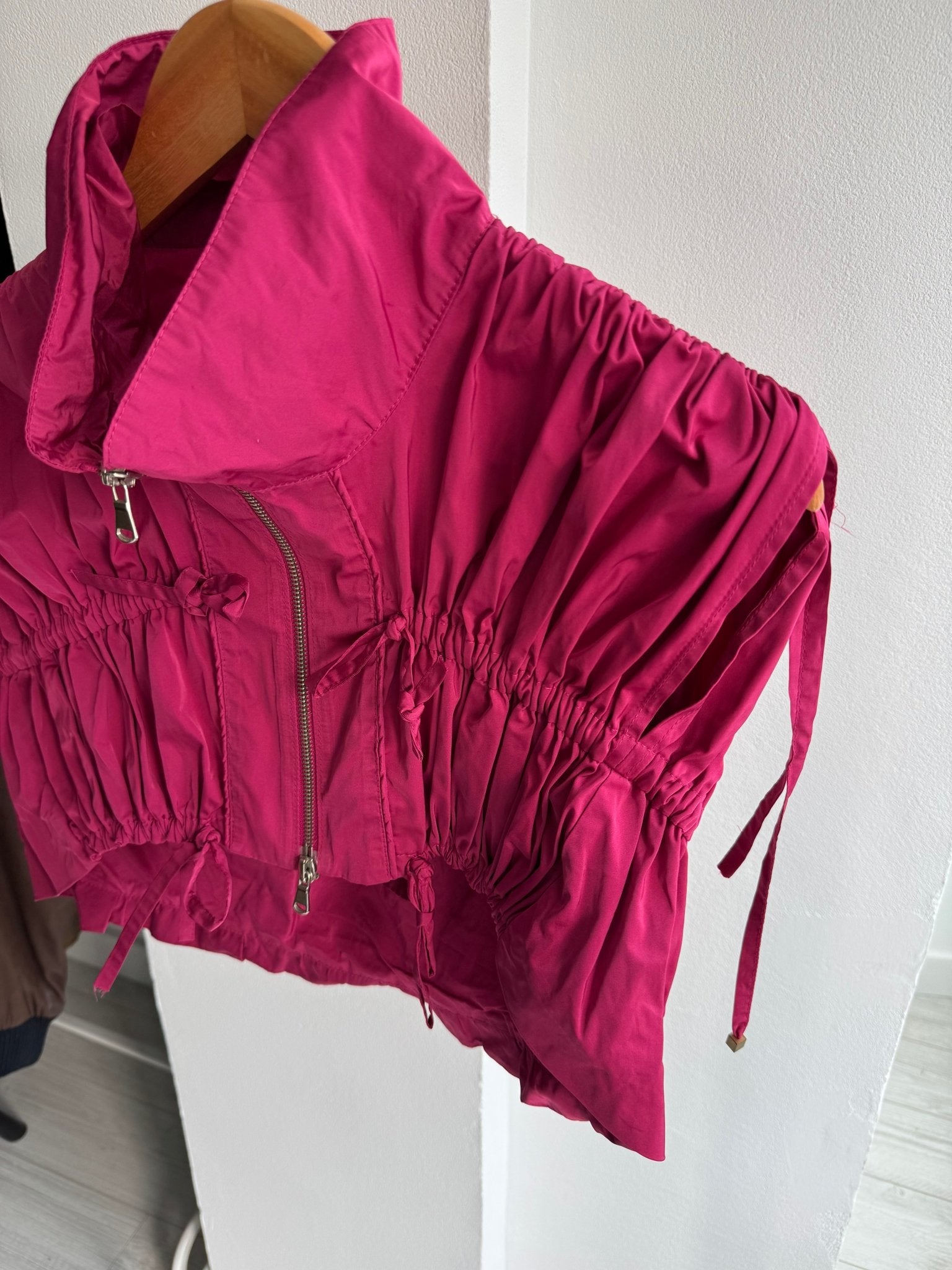 💗 Top Y2K Pink – XS/S Damă - anbracaminte