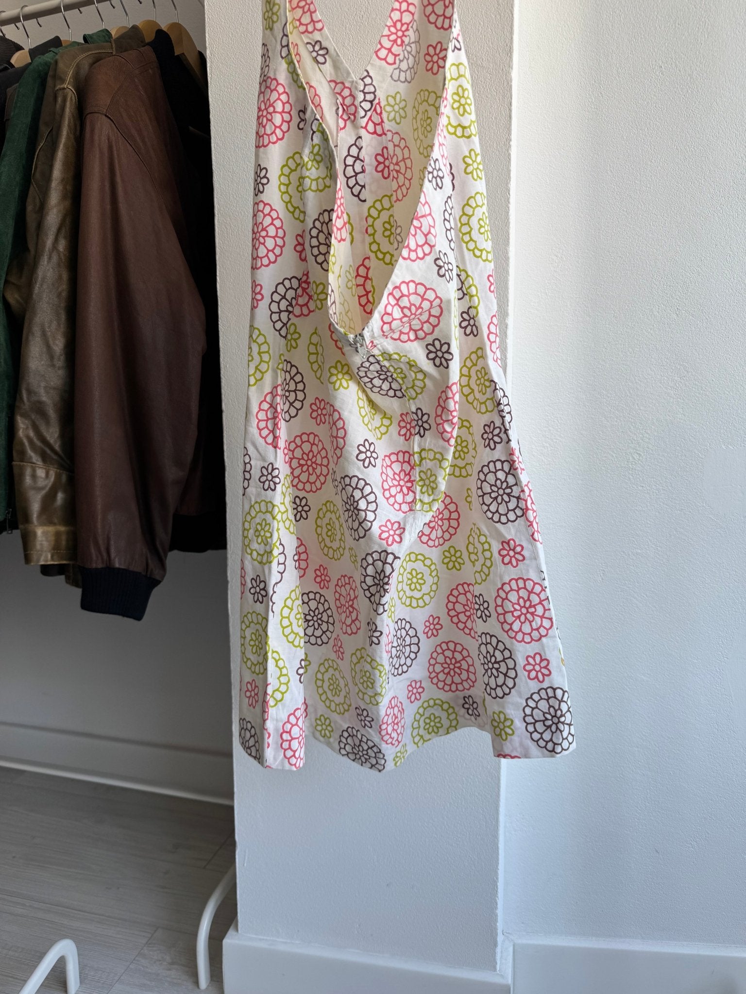 ☀️ Top Y2K Printed Long / Mini Dress – XS/S Damă - anbracaminte