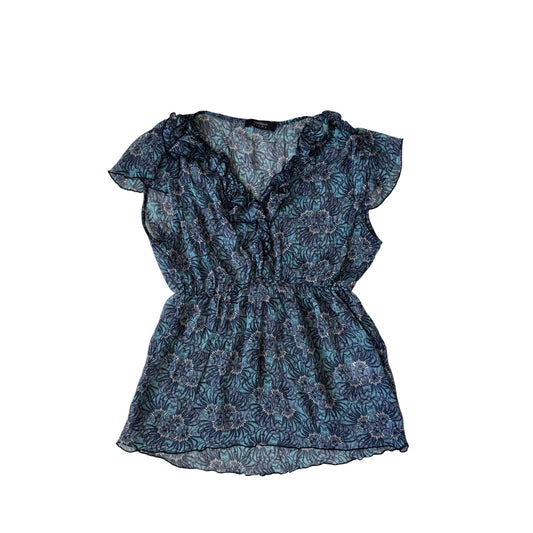 🌊 Top Y2K Printed Mesh – IT 44 (M Damă) - anbracaminte