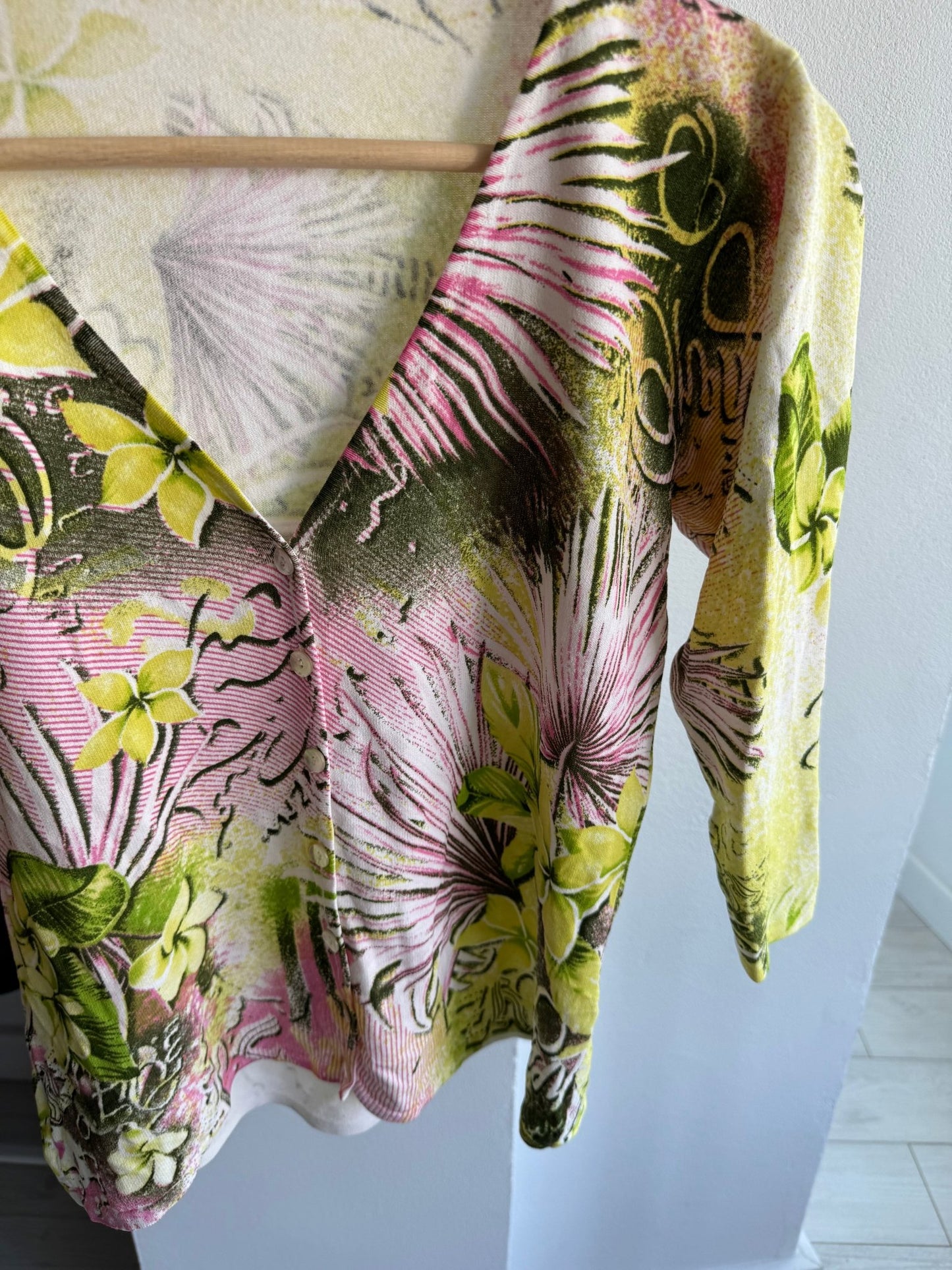 ☀️ Top Y2K Printed Mesh – L Damă - anbracaminte