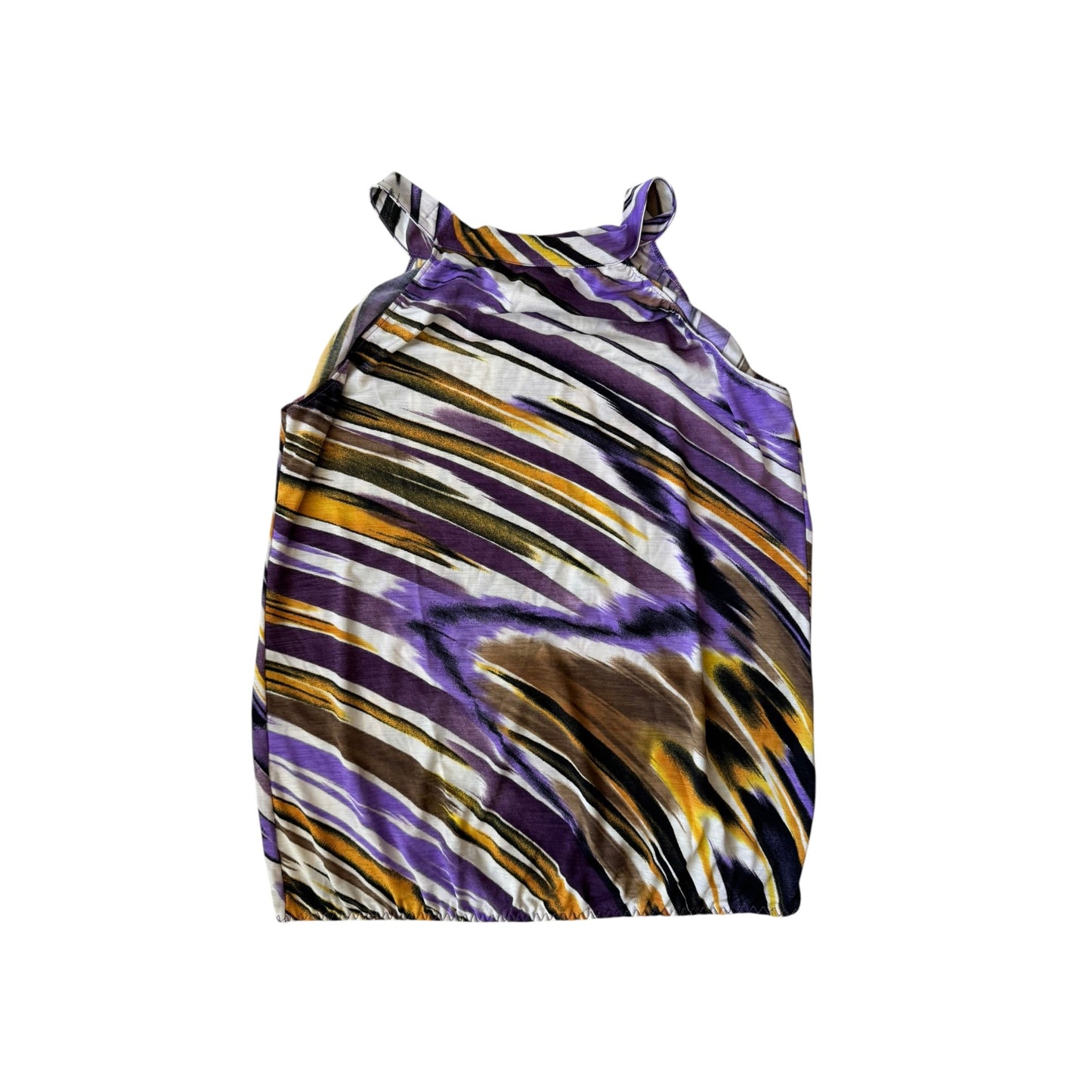 ☀️ Top Y2K Printed Mesh – L Damă – Made in Italy - anbracaminte