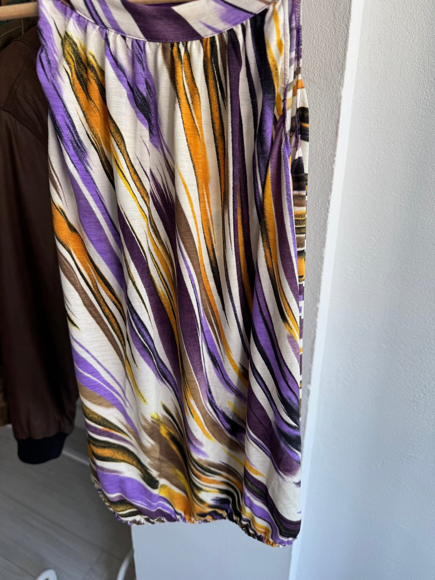 ☀️ Top Y2K Printed Mesh – L Damă – Made in Italy - anbracaminte