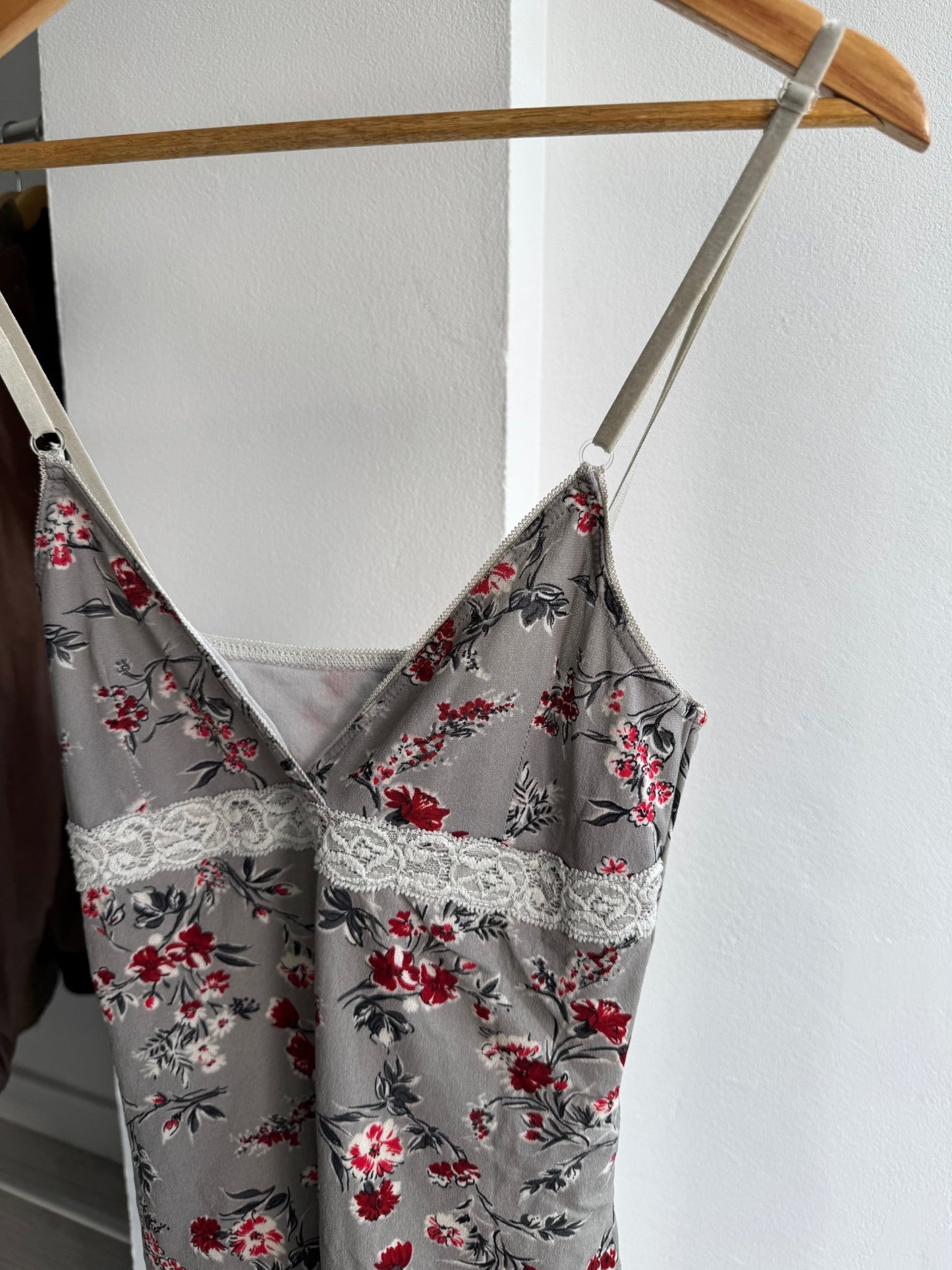 🌷 Top Y2K Printed Mesh – M – Made in Italy - anbracaminte