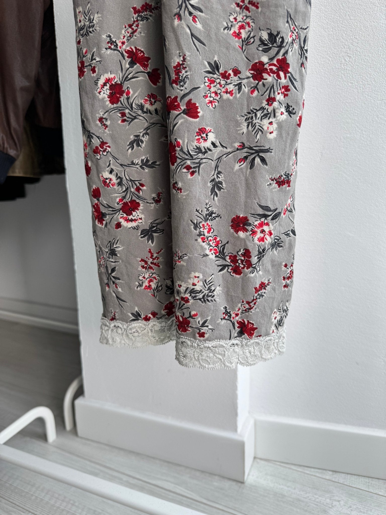 🌷 Top Y2K Printed Mesh – M – Made in Italy - anbracaminte