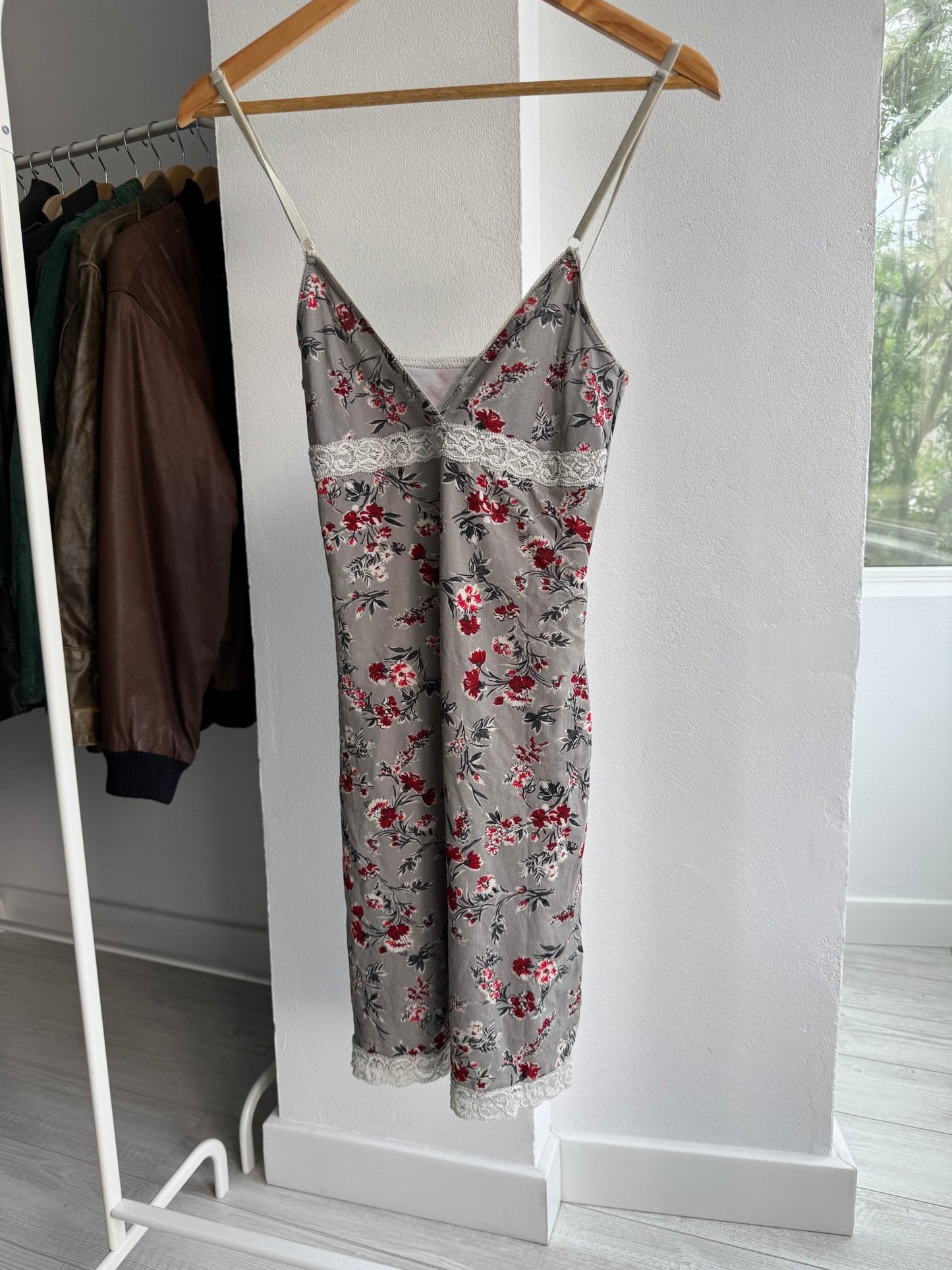🌷 Top Y2K Printed Mesh – M – Made in Italy - anbracaminte