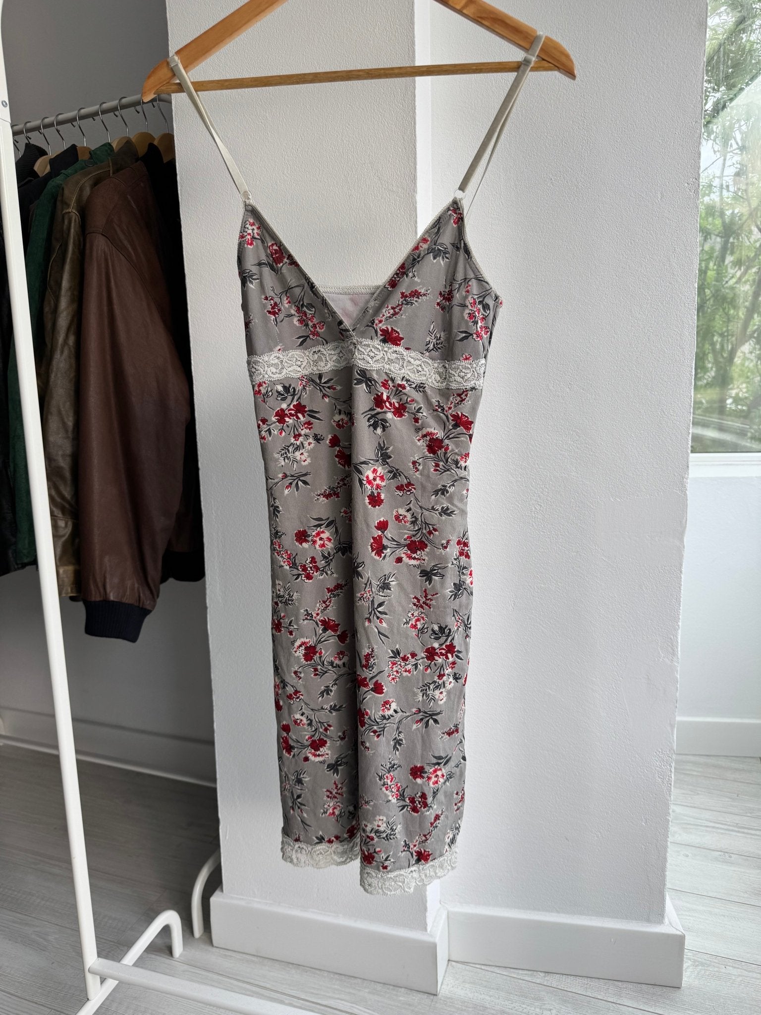 🌷 Top Y2K Printed Mesh – M – Made in Italy - anbracaminte
