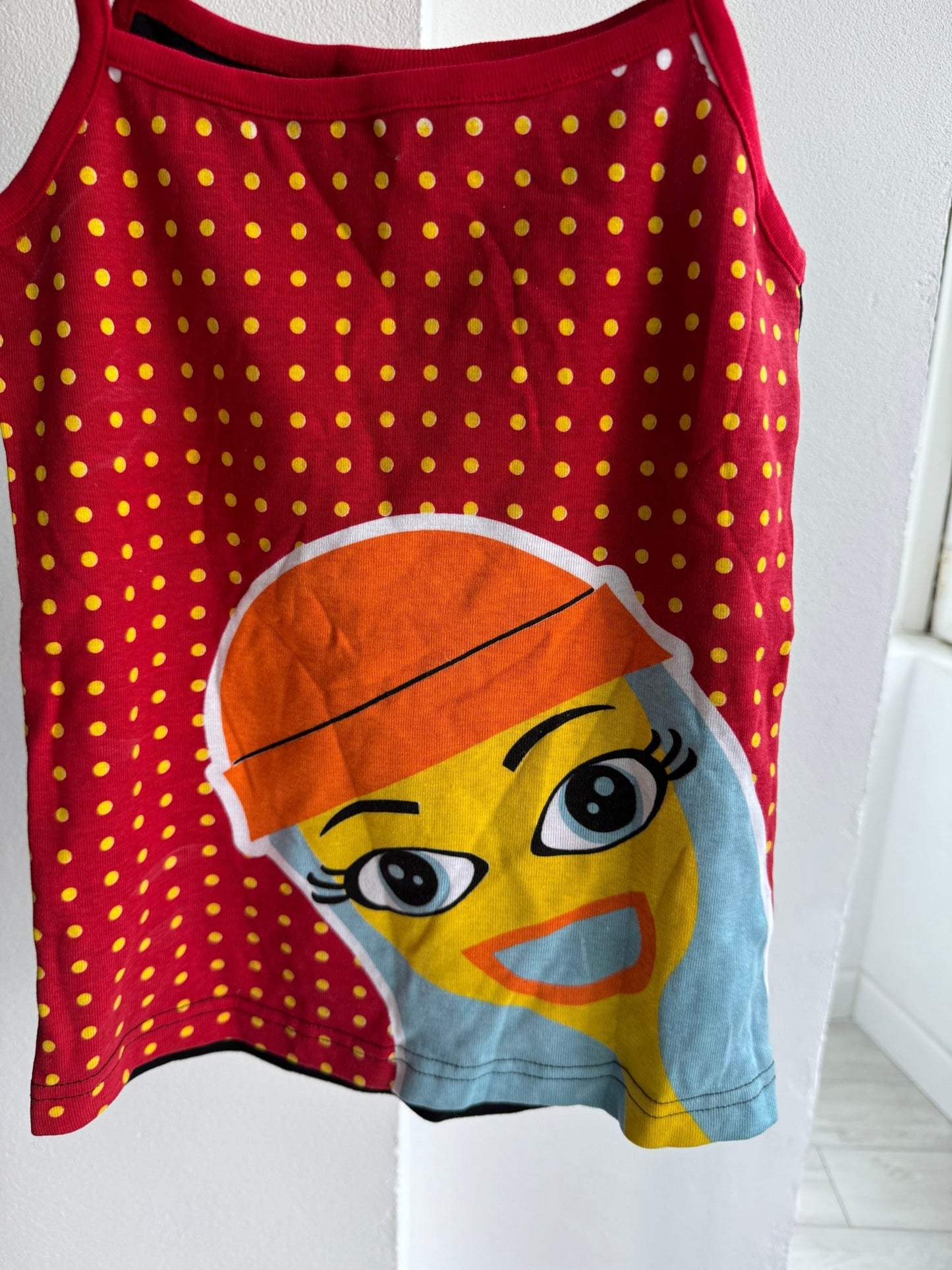 🧍‍♀️ Top Y2K Printed – S Damă - anbracaminte