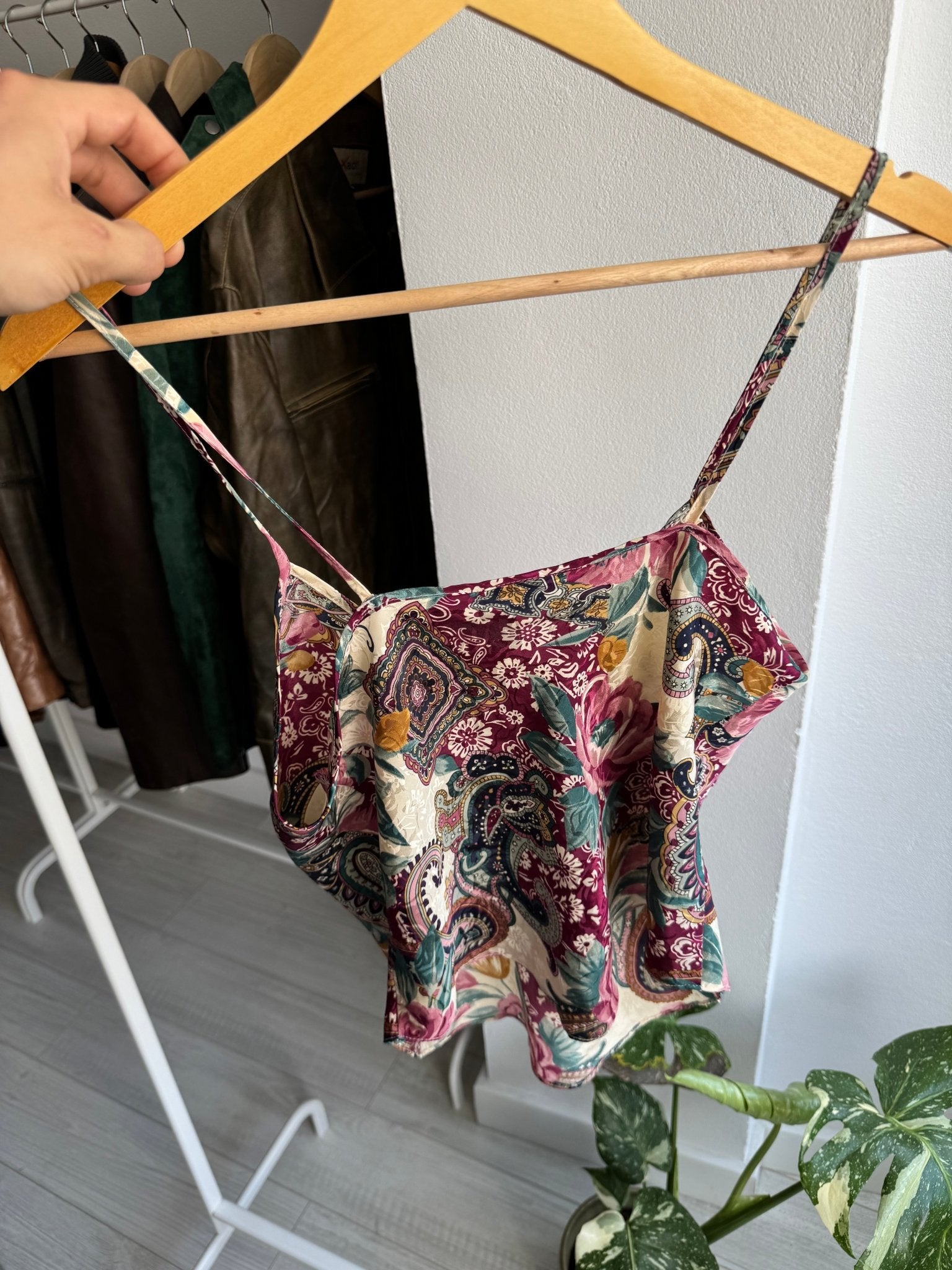 ✨ Top Y2K Printed – S Damă – Made in 🇺🇸 - anbracaminte